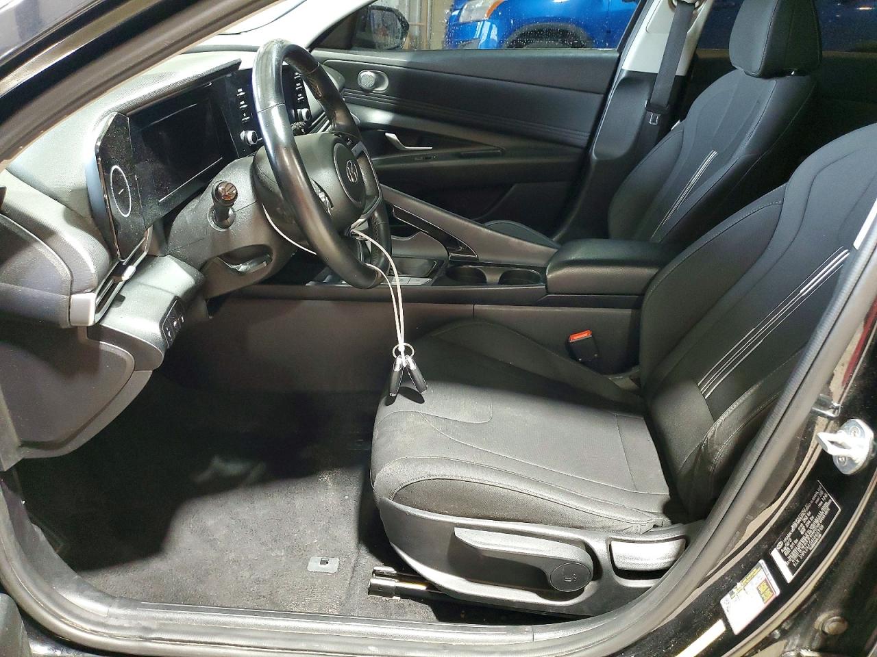 2022 Hyundai Elantra Sel Black vin: 5NPLS4AG6NH059106