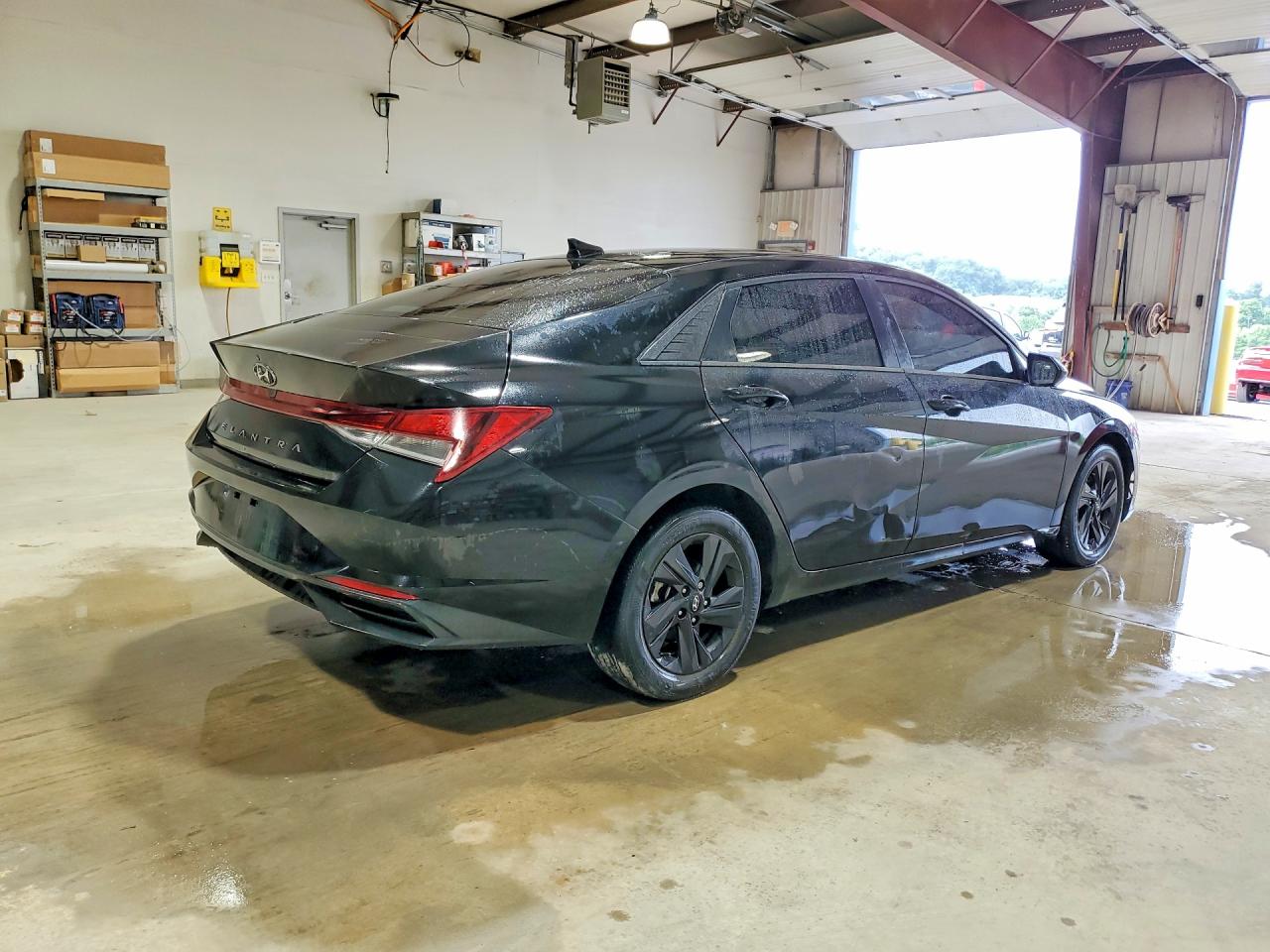 2022 Hyundai Elantra Sel Black vin: 5NPLS4AG6NH059106