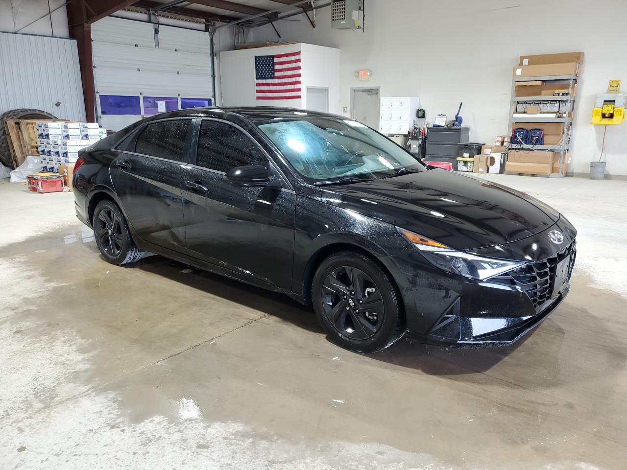 2022 Hyundai Elantra Sel Black vin: 5NPLS4AG6NH059106 Damage: Right Rear Door, Dent(S) W/ Paint Dmg, > 12 Inches