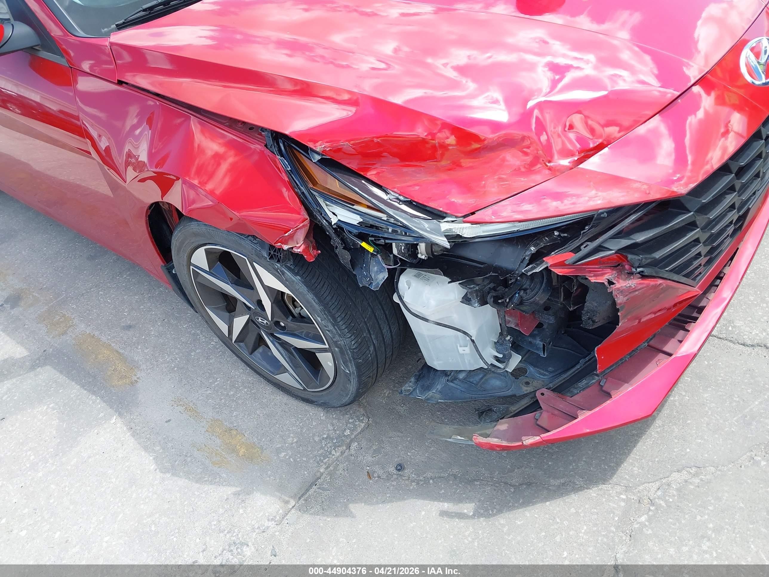 2023 Hyundai Elantra Sel Темно-бордовый vin: 5NPLS4AG6PH098782