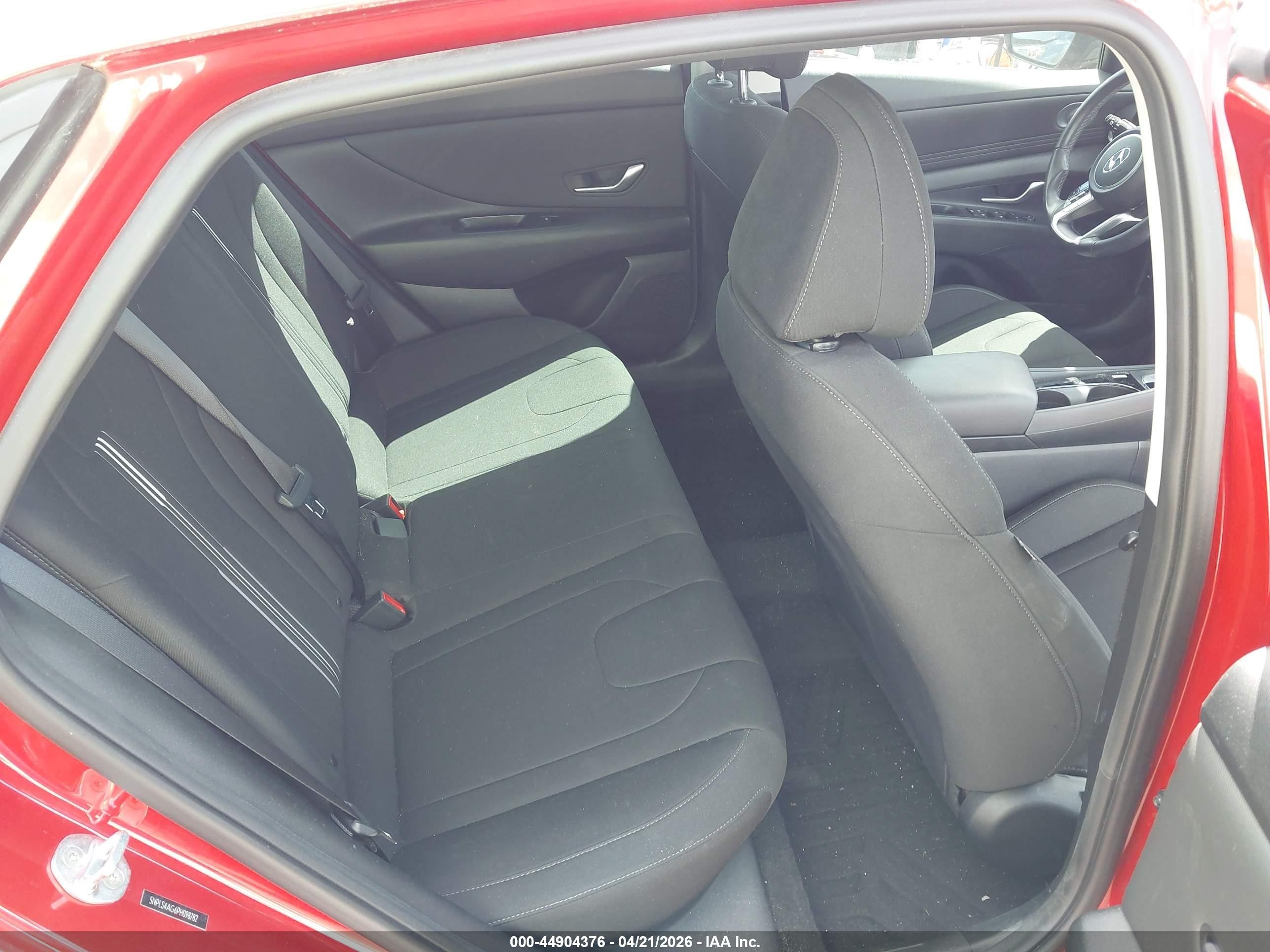 2023 Hyundai Elantra Sel Темно-бордовый vin: 5NPLS4AG6PH098782