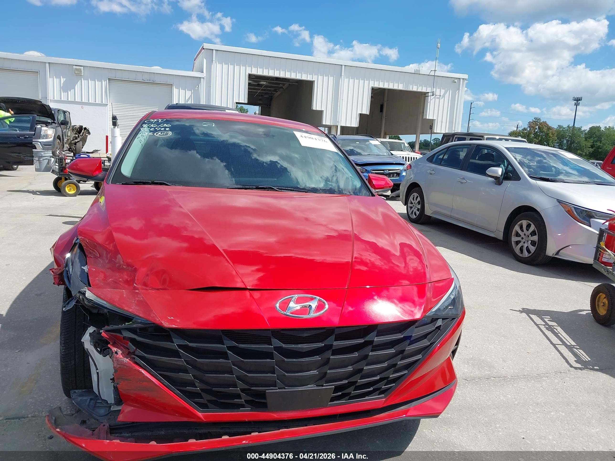 2023 Hyundai Elantra Sel Темно-бордовый vin: 5NPLS4AG6PH098782