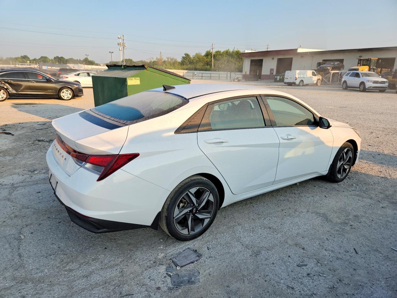 2023 Hyundai Elantra Sel White vin: 5NPLS4AG6PH109294