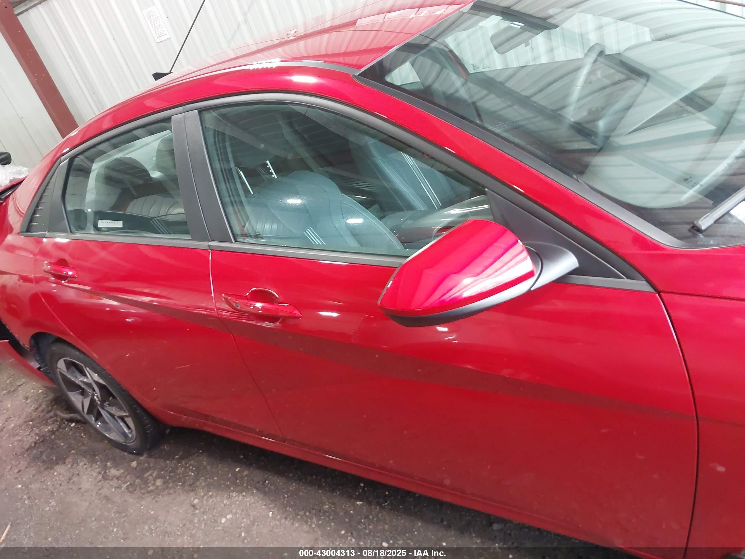 2023 Hyundai Elantra Sel Красный vin: 5NPLS4AG7PH098886