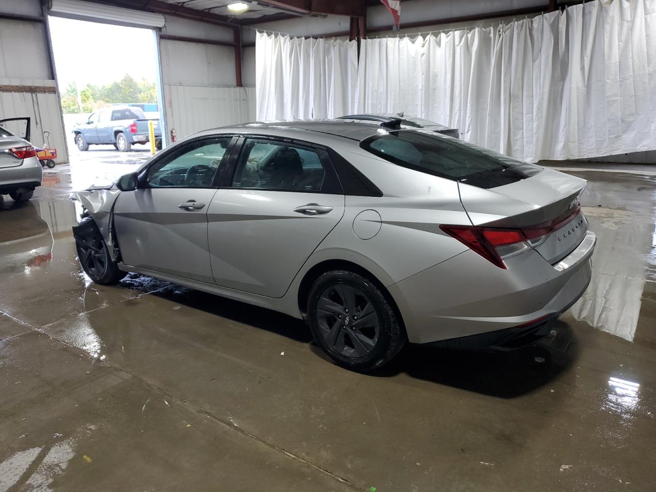 2021 Hyundai Elantra Sel Серый vin: 5NPLS4AG8MH000492