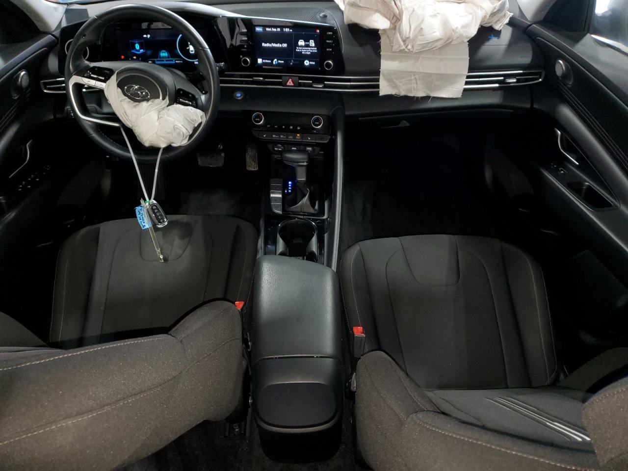 2021 Hyundai Elantra Sel Серый vin: 5NPLS4AG8MH000492