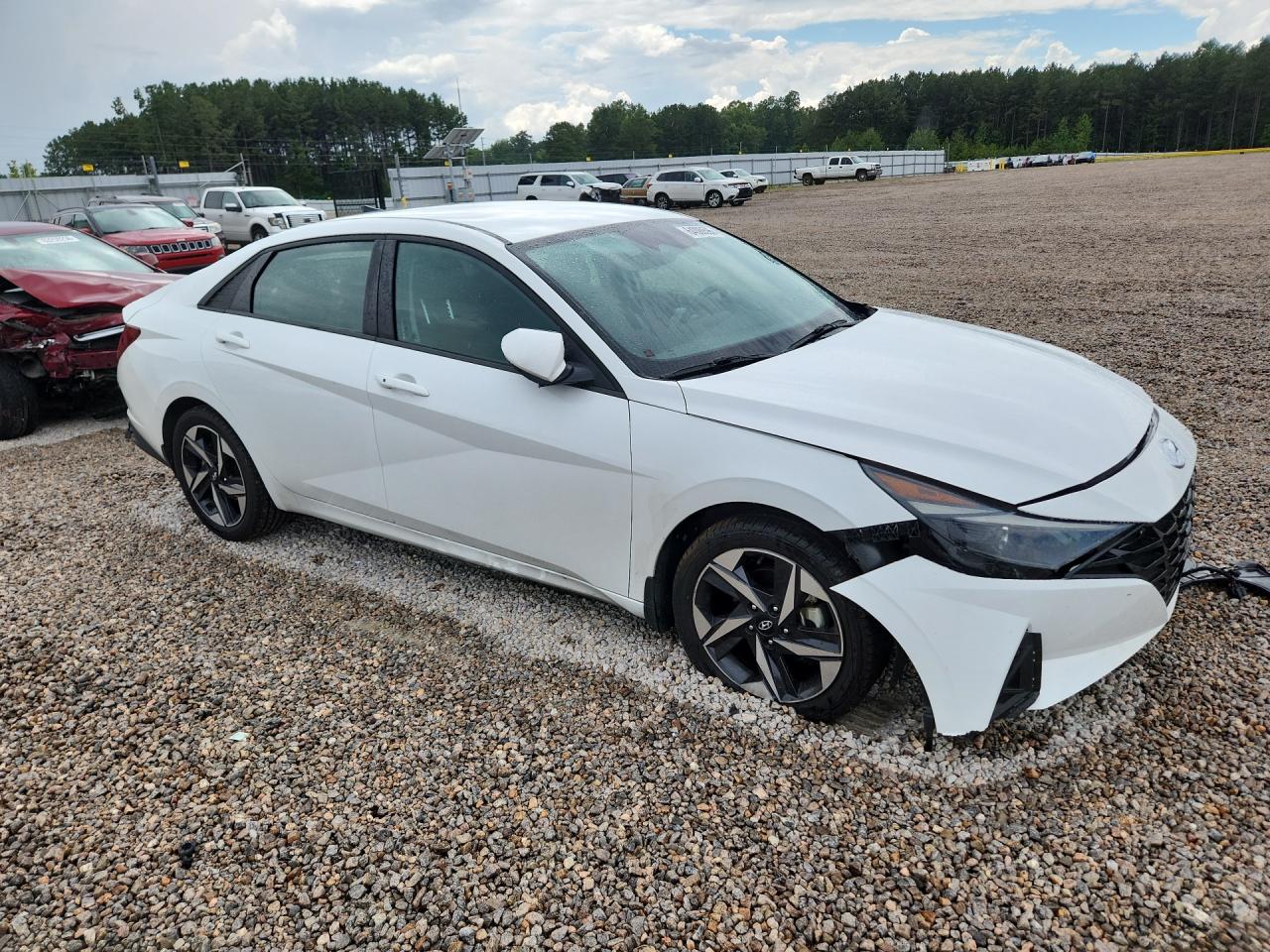 2023 Hyundai Elantra Sel White vin: 5NPLS4AG9PH115106