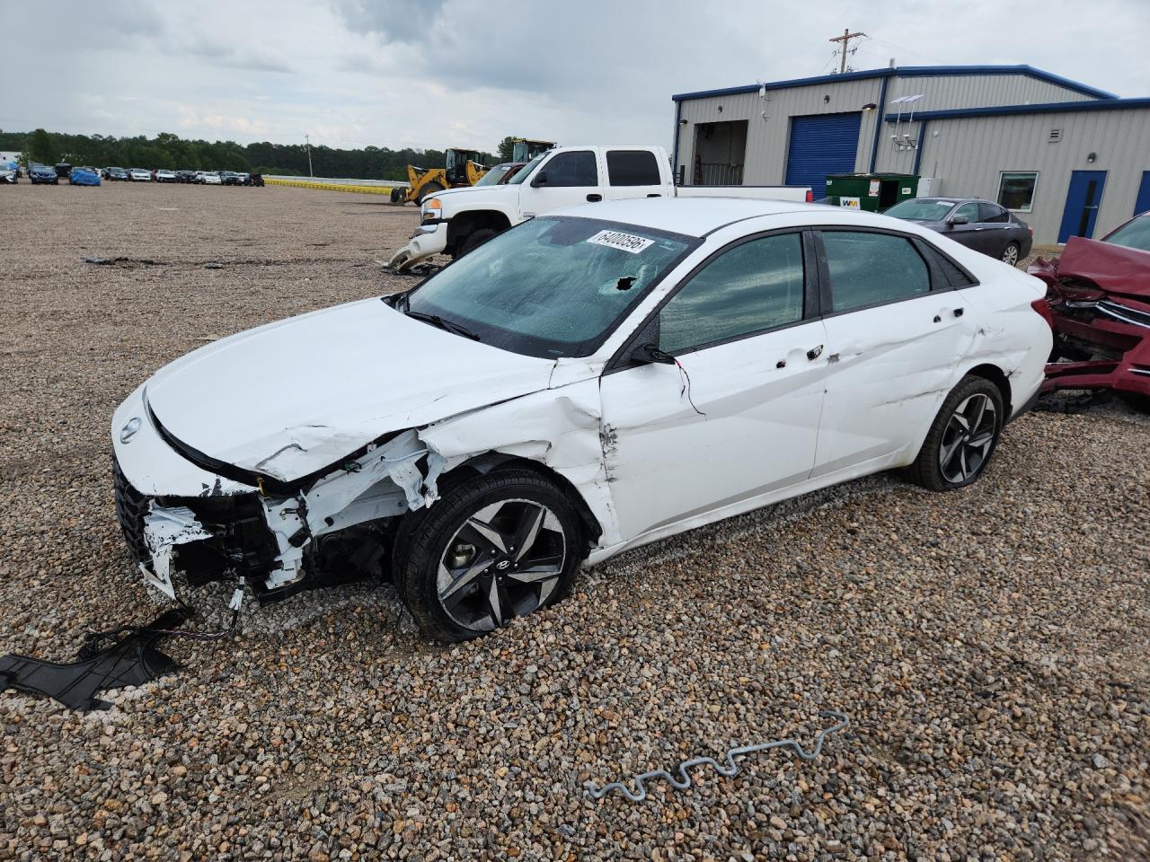 2023 Hyundai Elantra Sel White vin: 5NPLS4AG9PH115106