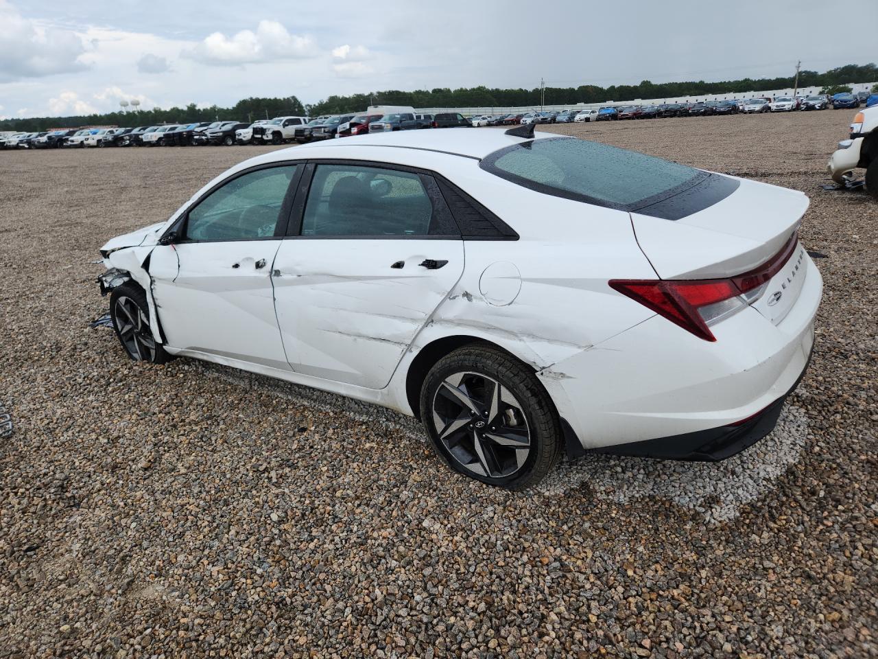 2023 Hyundai Elantra Sel White vin: 5NPLS4AG9PH115106