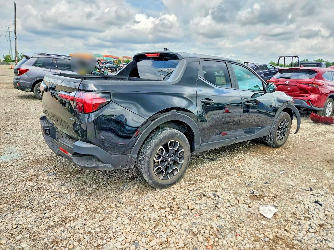 2024 Hyundai Santa Cruz Se Черный vin: 5NTJADAE9RH087532