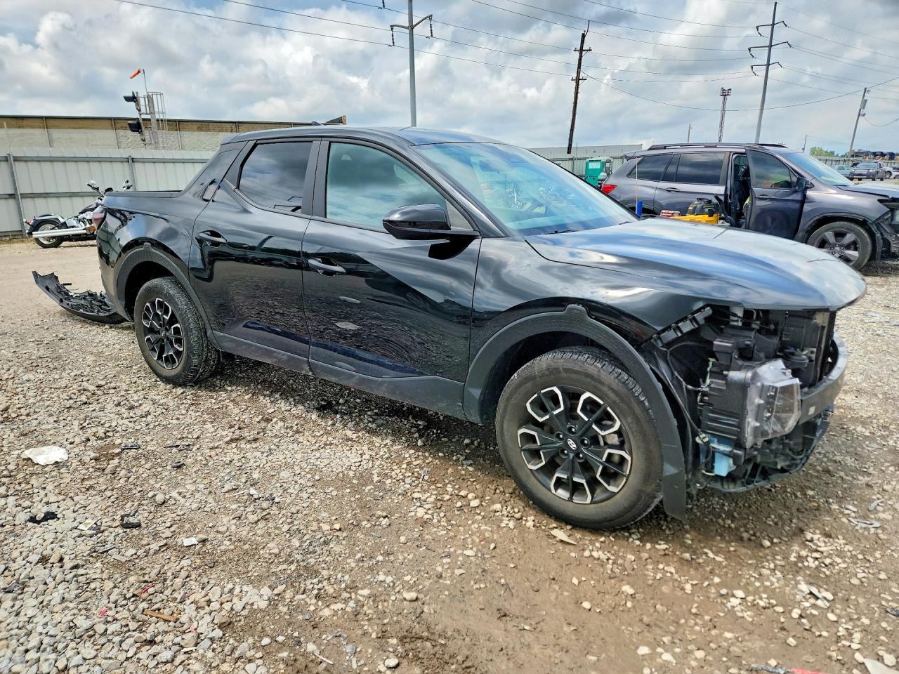 2024 Hyundai Santa Cruz Se Черный vin: 5NTJADAE9RH087532