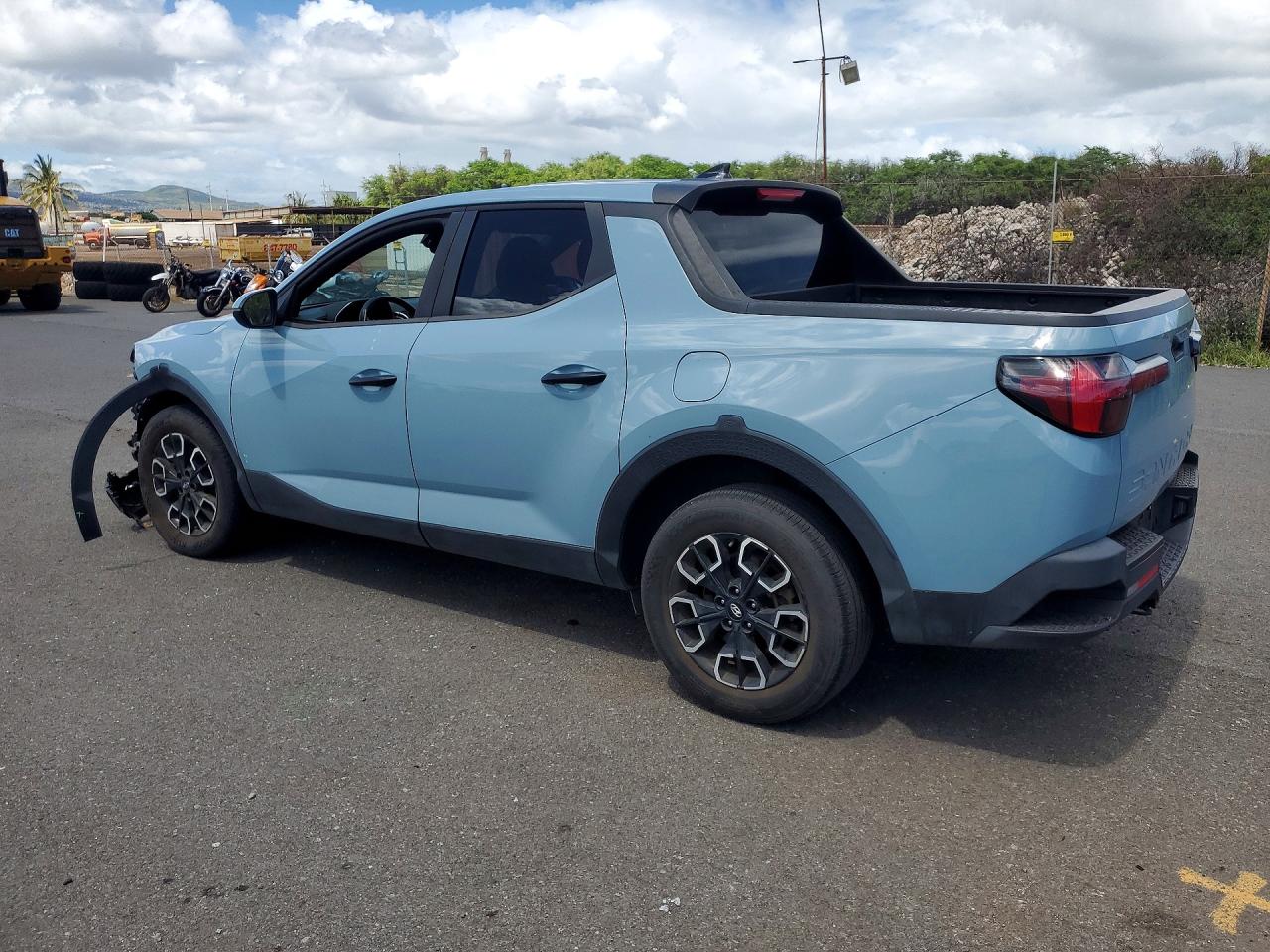 2022 Hyundai Santa Cruz Sel Blue vin: 5NTJB4AE2NH001260