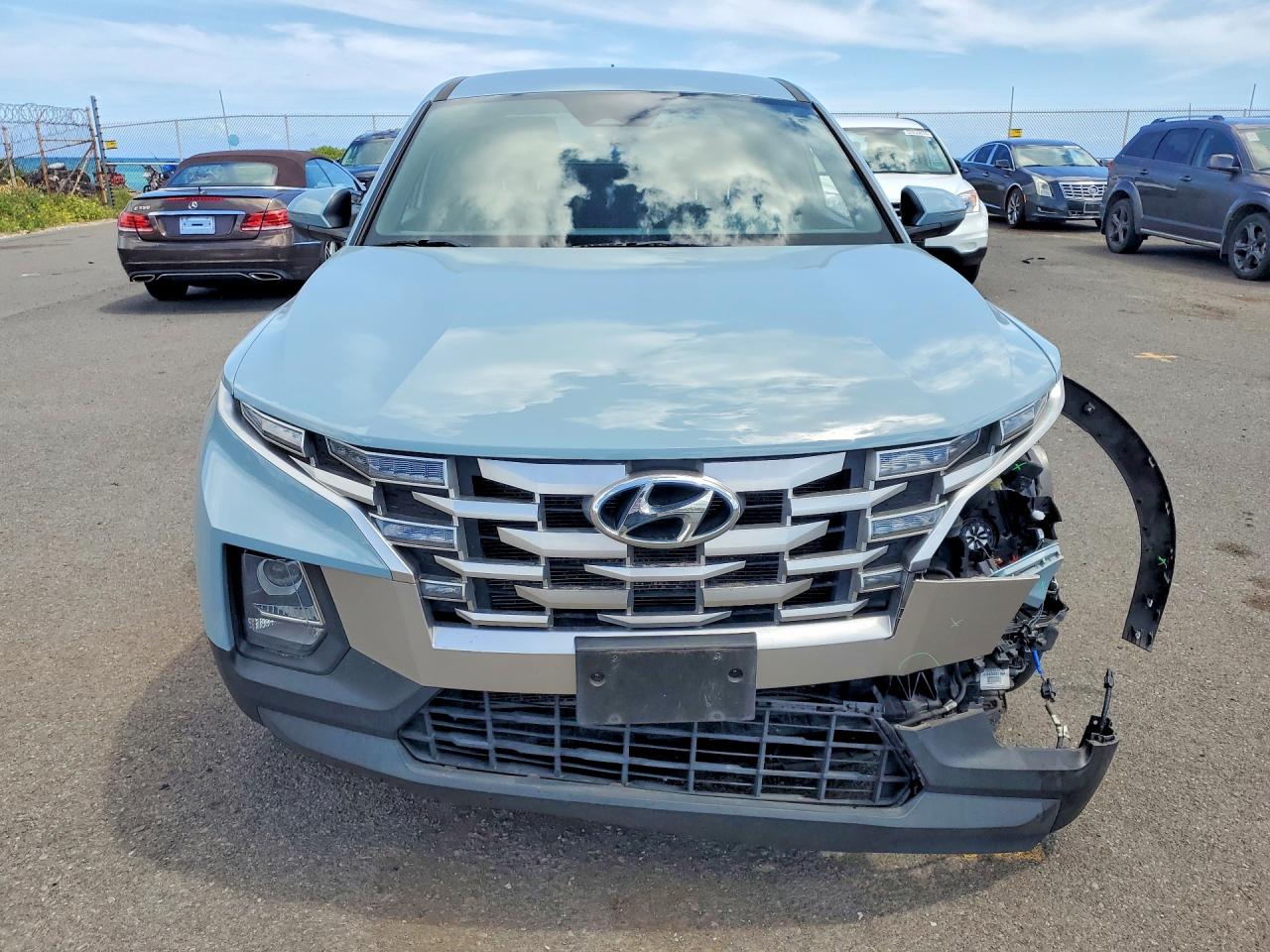 2022 Hyundai Santa Cruz Sel Blue vin: 5NTJB4AE2NH001260