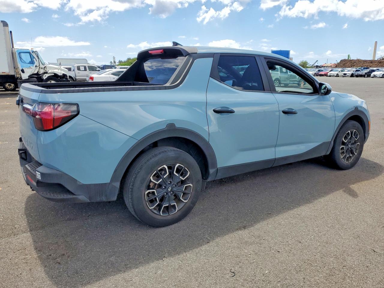 2022 Hyundai Santa Cruz Sel Blue vin: 5NTJB4AE2NH001260