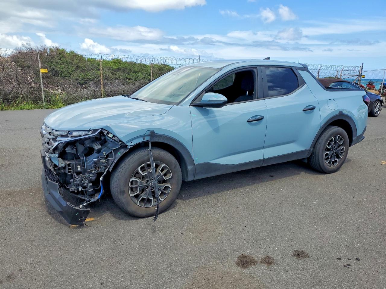 2022 Hyundai Santa Cruz Sel Blue vin: 5NTJB4AE2NH001260