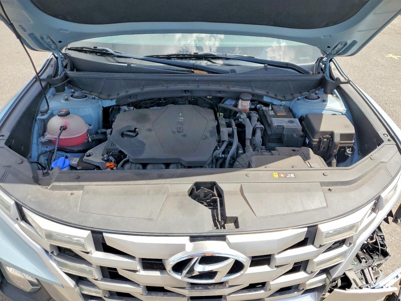 2022 Hyundai Santa Cruz Sel Blue vin: 5NTJB4AE2NH001260