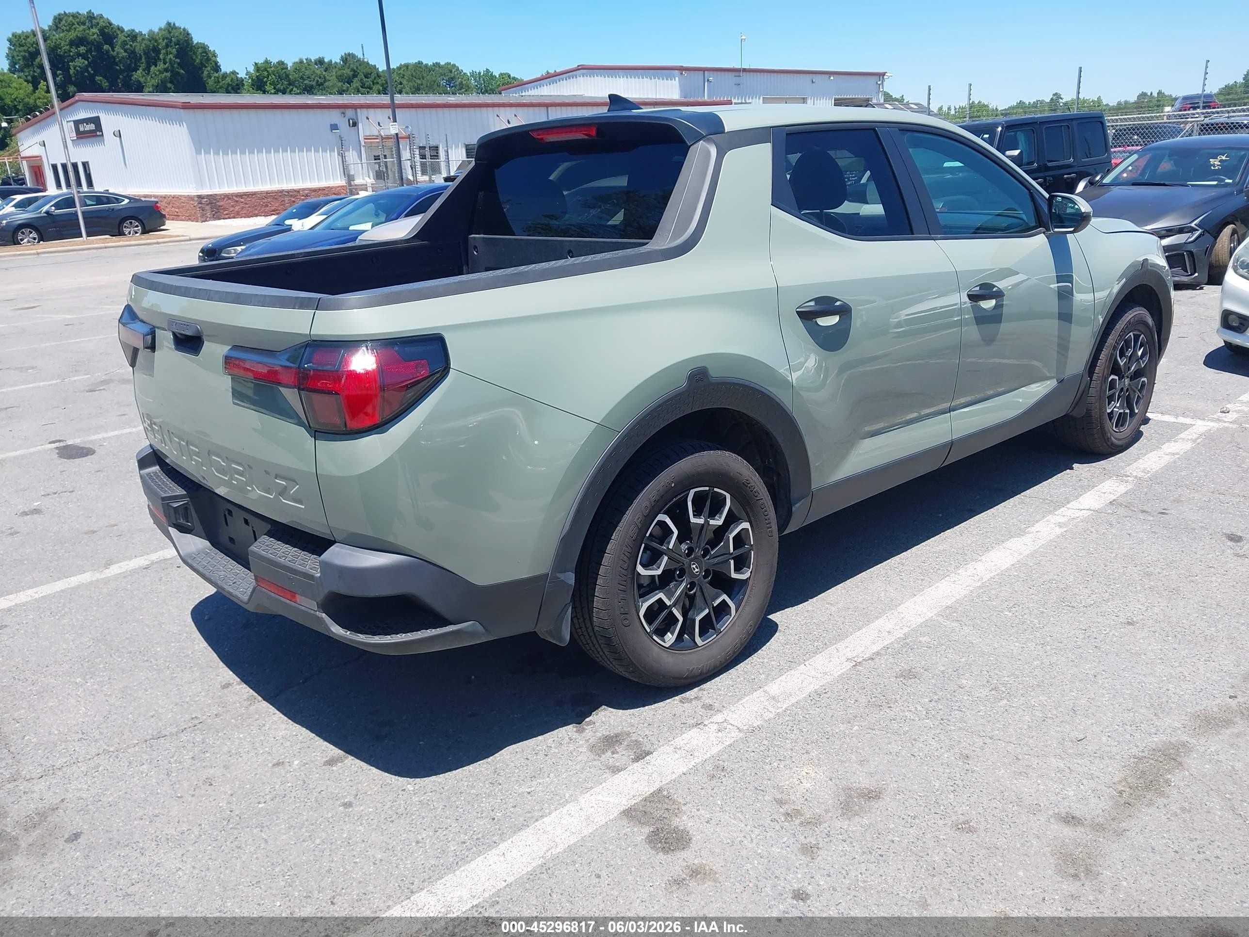 2024 Hyundai Santa Cruz Sel Зеленый vin: 5NTJB4AE8RH100820
