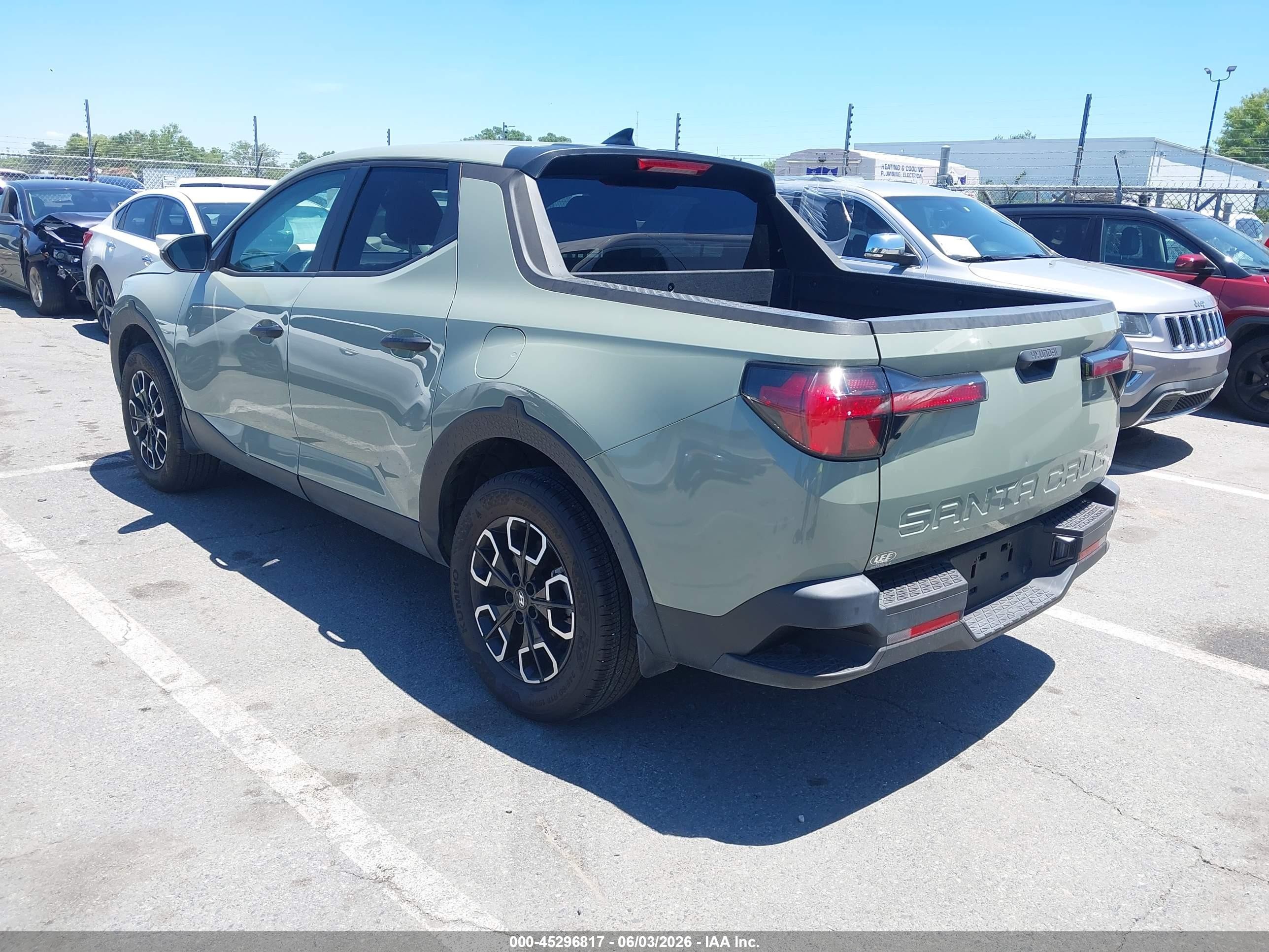 2024 Hyundai Santa Cruz Sel Зеленый vin: 5NTJB4AE8RH100820