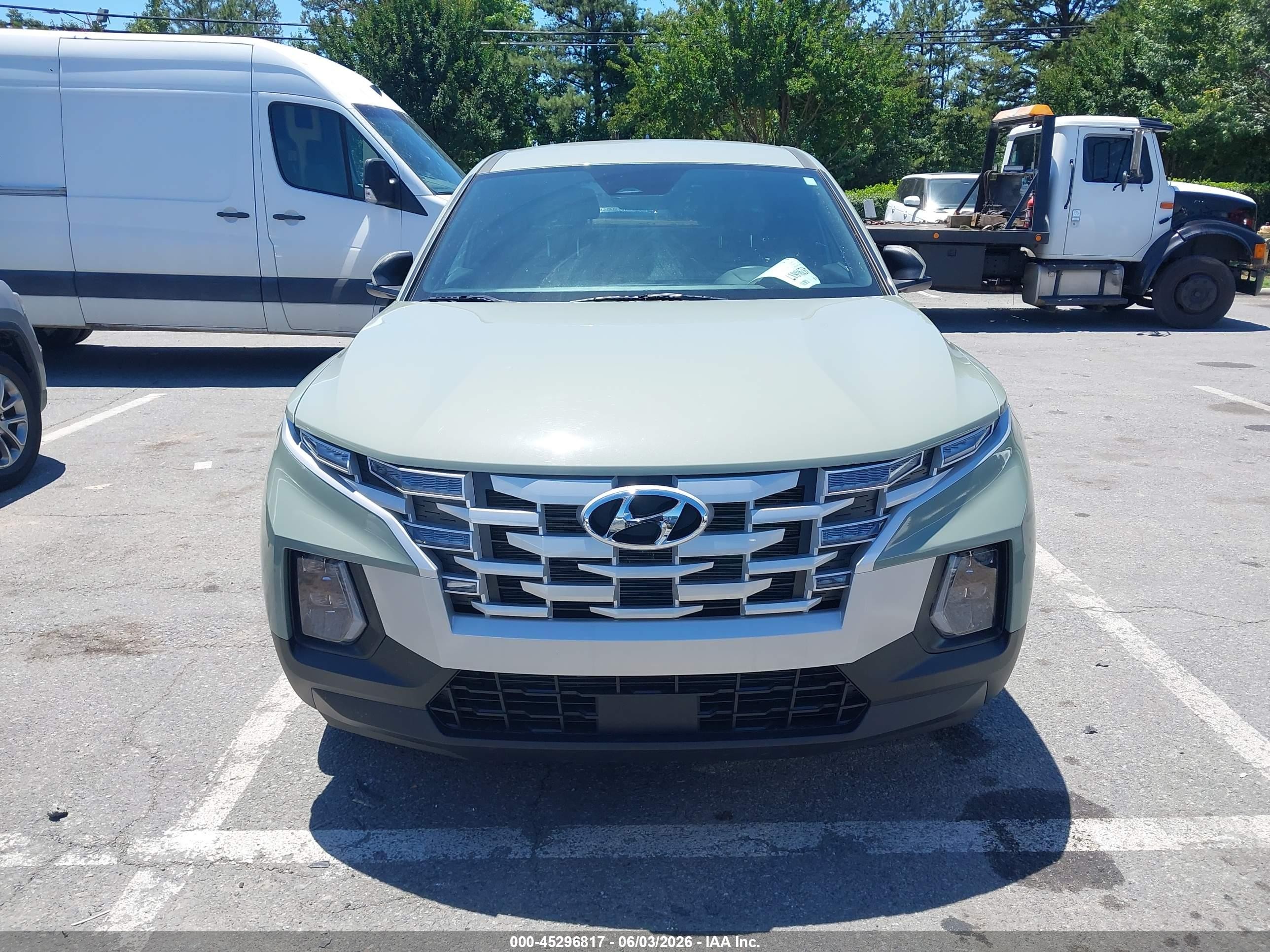 2024 Hyundai Santa Cruz Sel Зеленый vin: 5NTJB4AE8RH100820