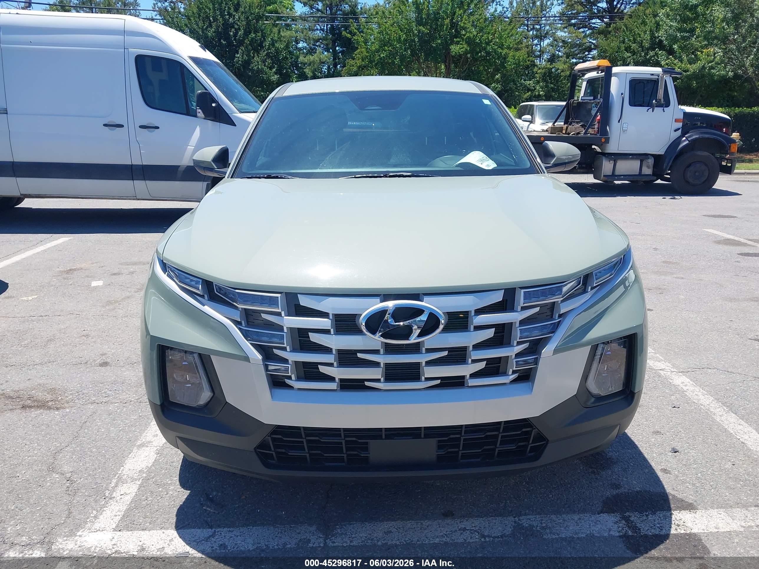 2024 Hyundai Santa Cruz Sel Зеленый vin: 5NTJB4AE8RH100820