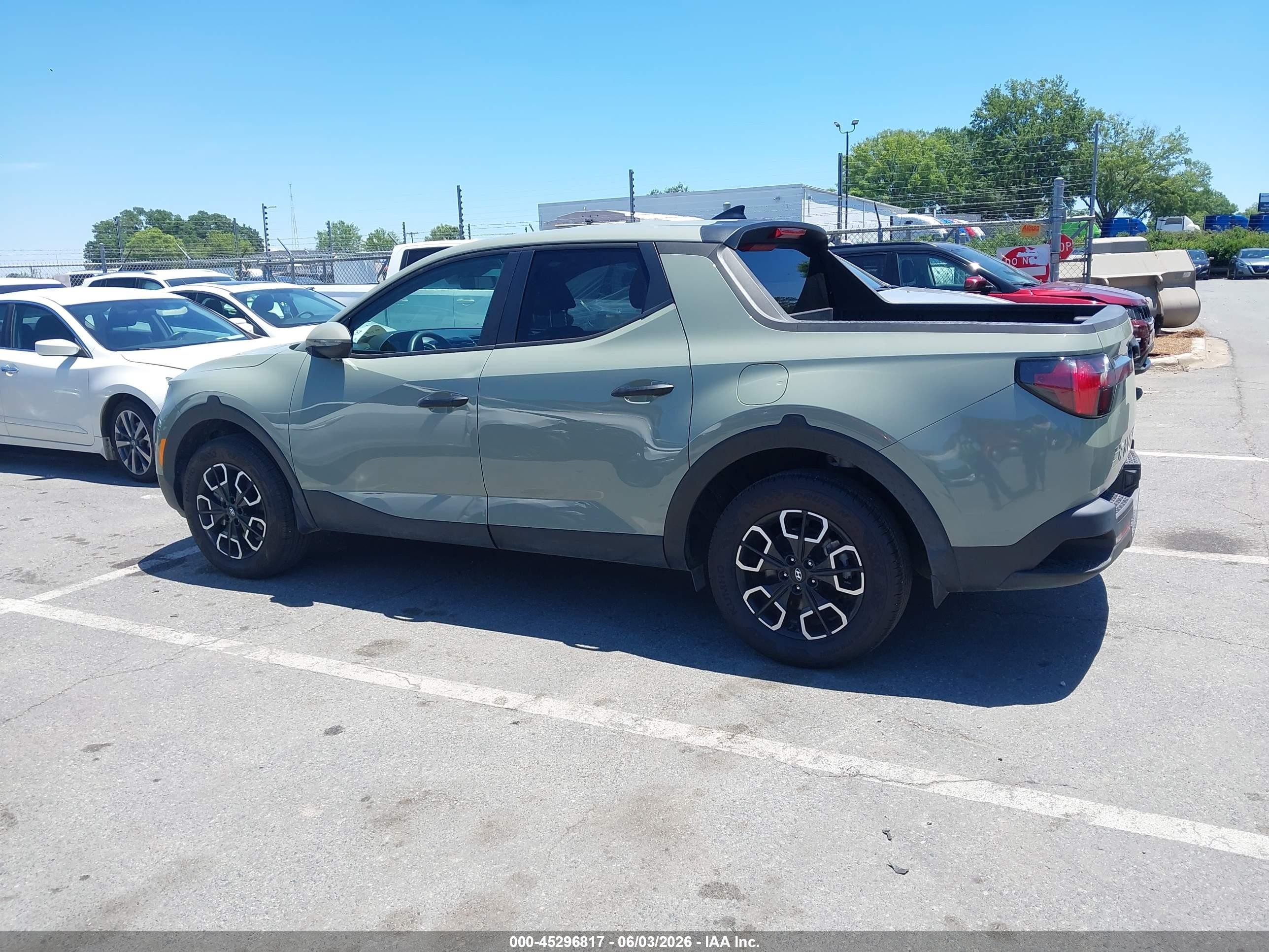 2024 Hyundai Santa Cruz Sel Зеленый vin: 5NTJB4AE8RH100820