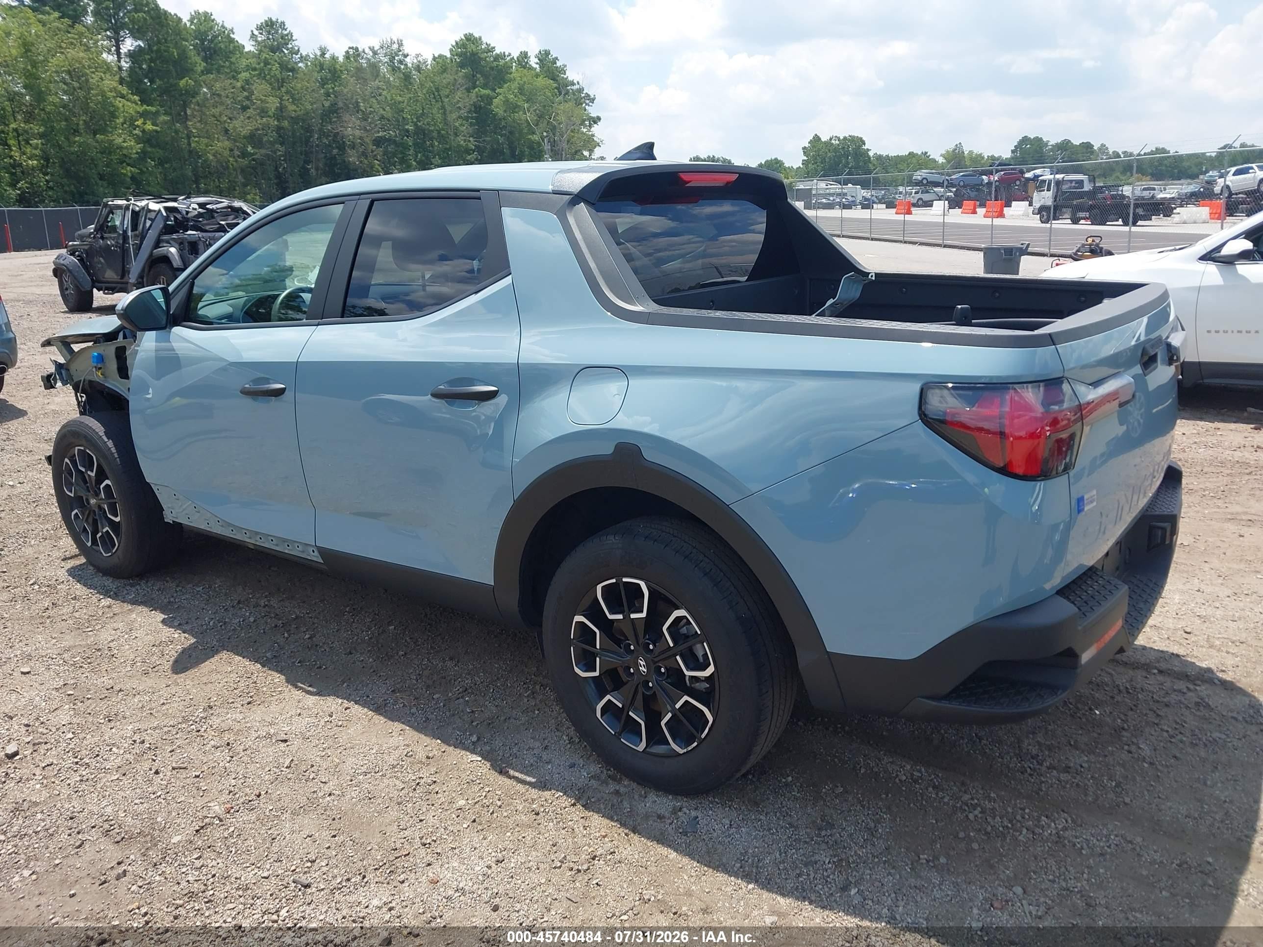 2024 Hyundai Santa Cruz Sel Синий vin: 5NTJB4DE2RH102946