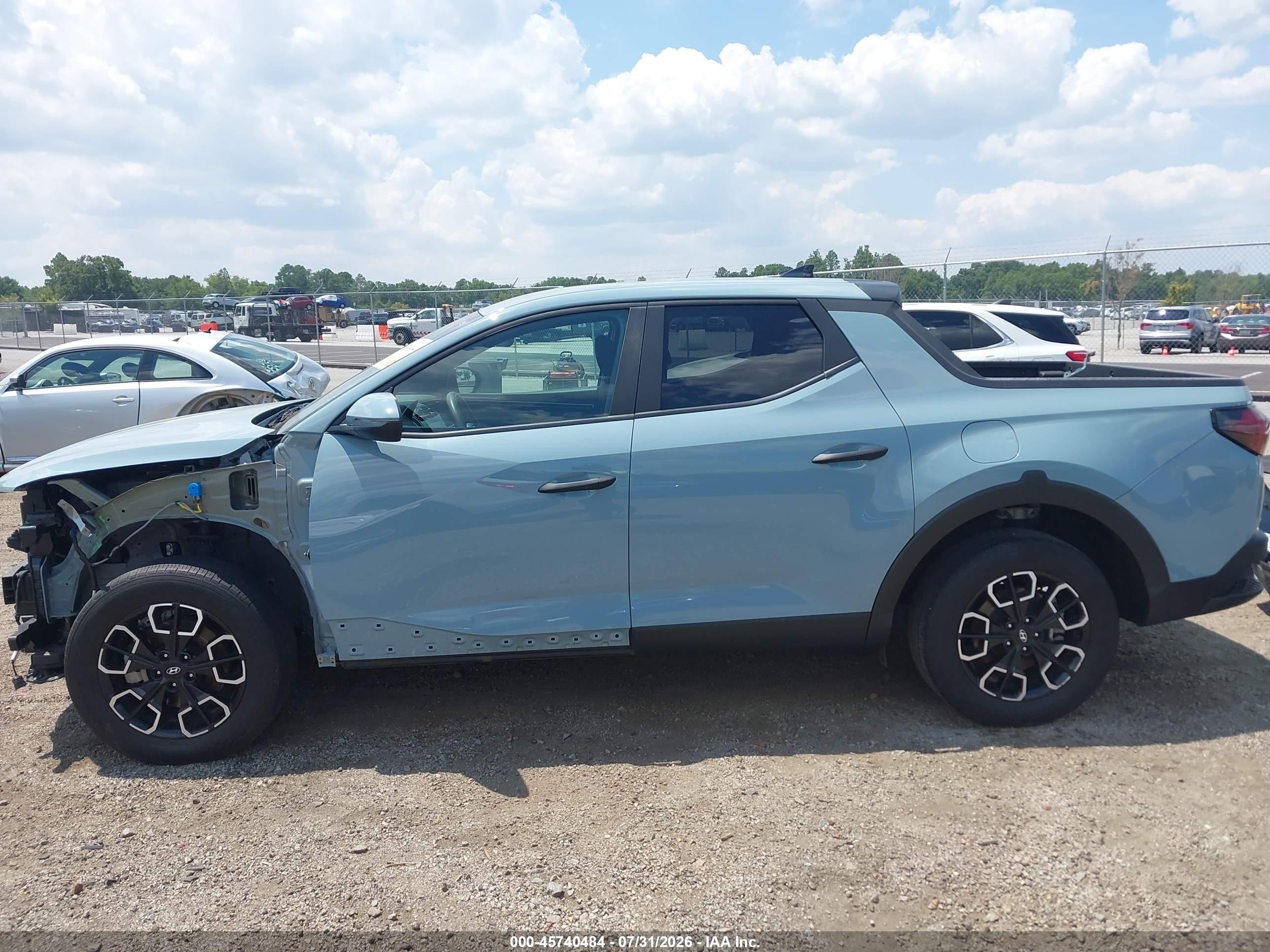 2024 Hyundai Santa Cruz Sel Синий vin: 5NTJB4DE2RH102946