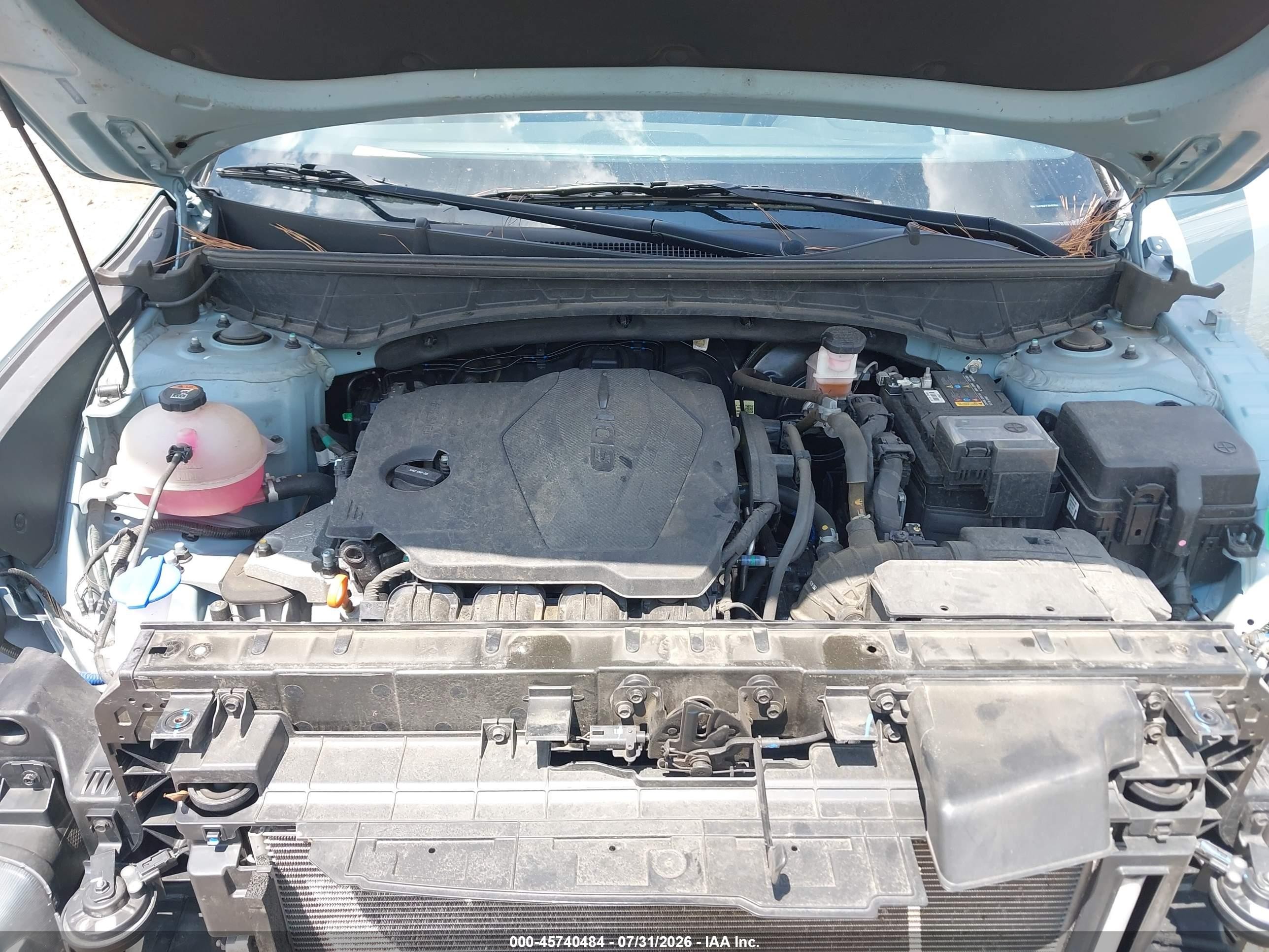 2024 Hyundai Santa Cruz Sel Синий vin: 5NTJB4DE2RH102946
