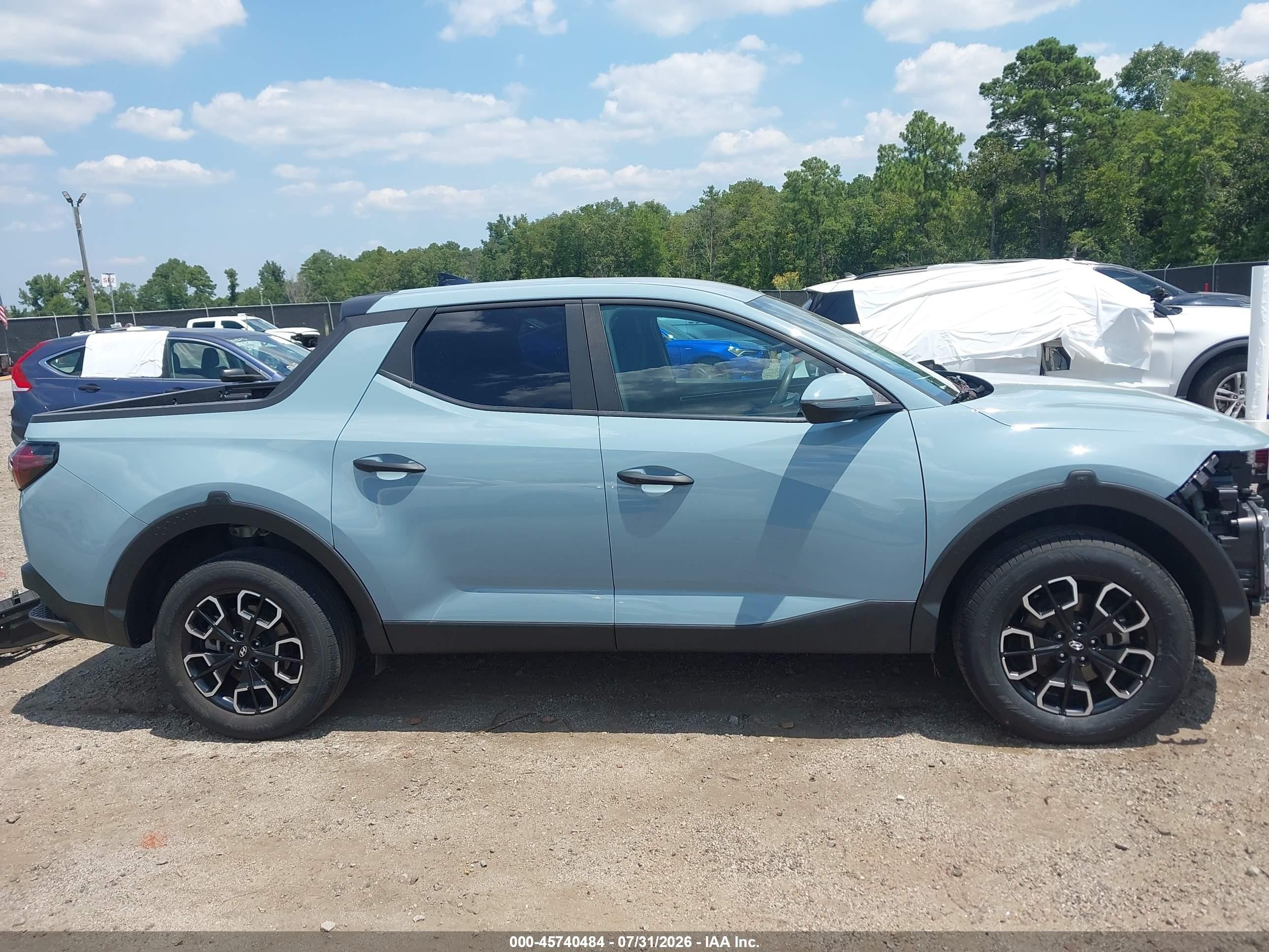 2024 Hyundai Santa Cruz Sel Синий vin: 5NTJB4DE2RH102946