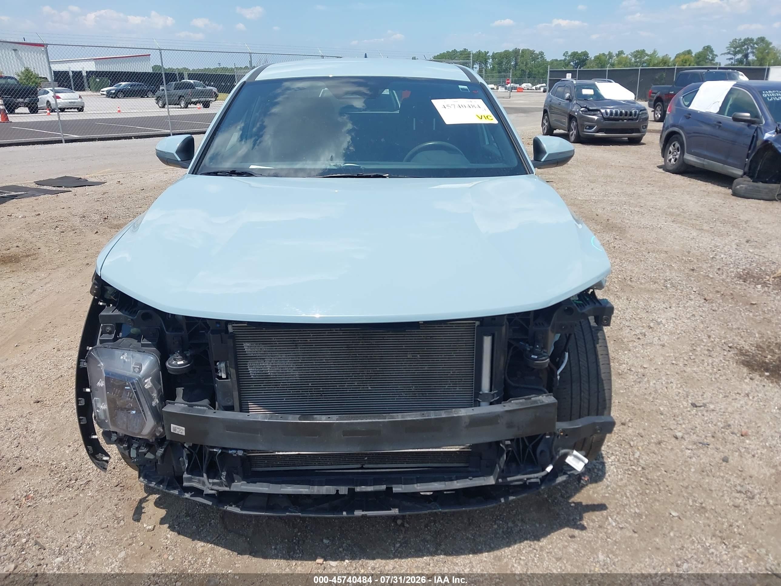 2024 Hyundai Santa Cruz Sel Синий vin: 5NTJB4DE2RH102946