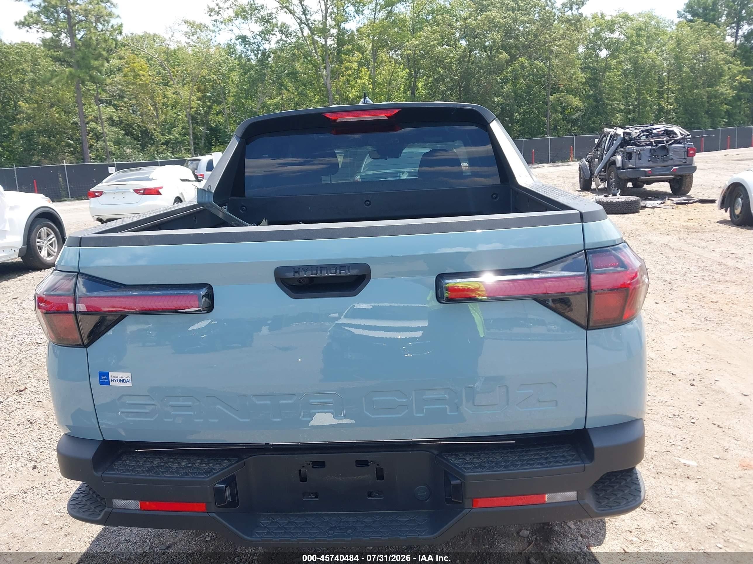 2024 Hyundai Santa Cruz Sel Синий vin: 5NTJB4DE2RH102946