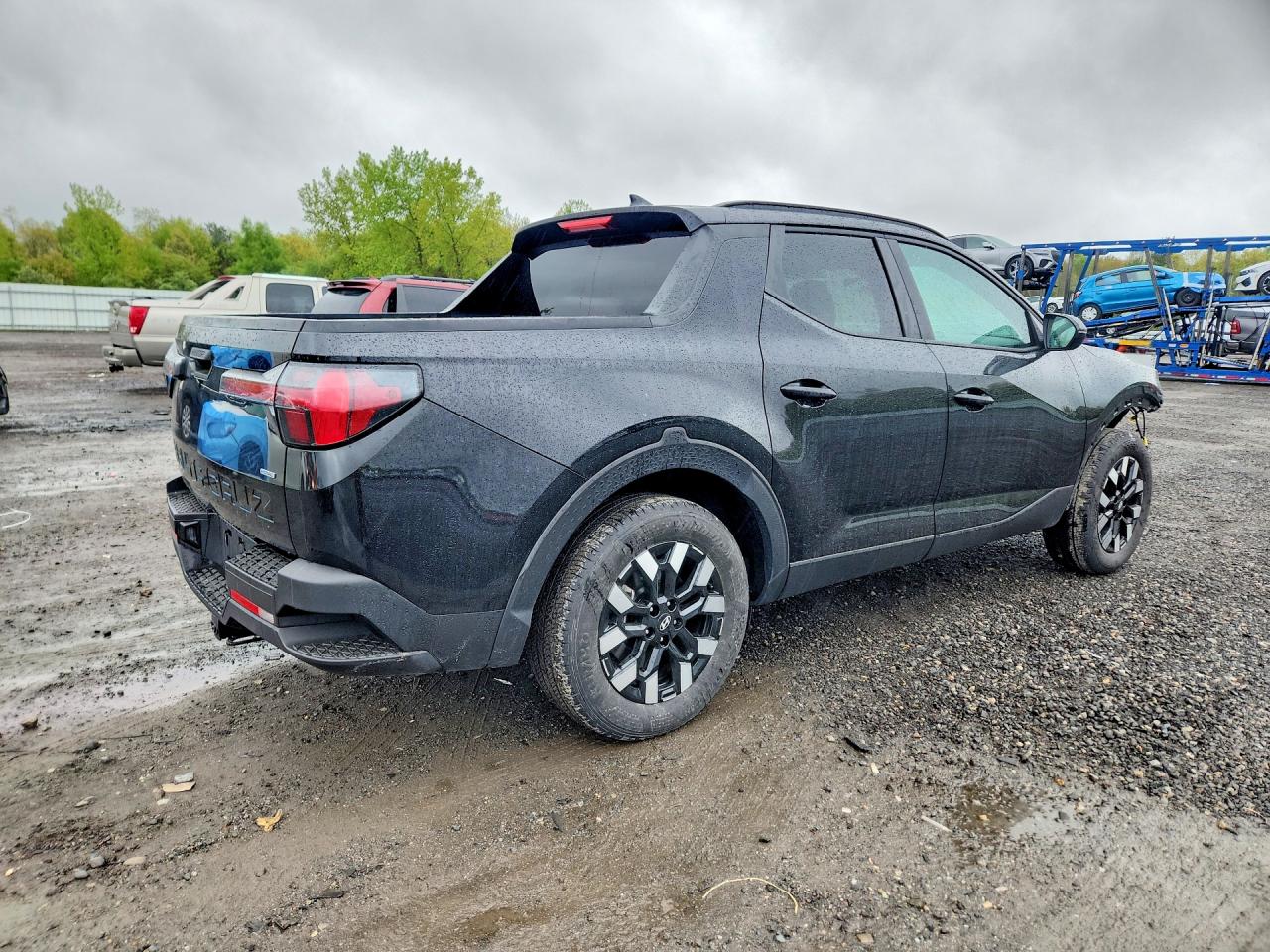 2025 Hyundai Santa Cruz Sel Черный vin: 5NTJBDDE9SH151387