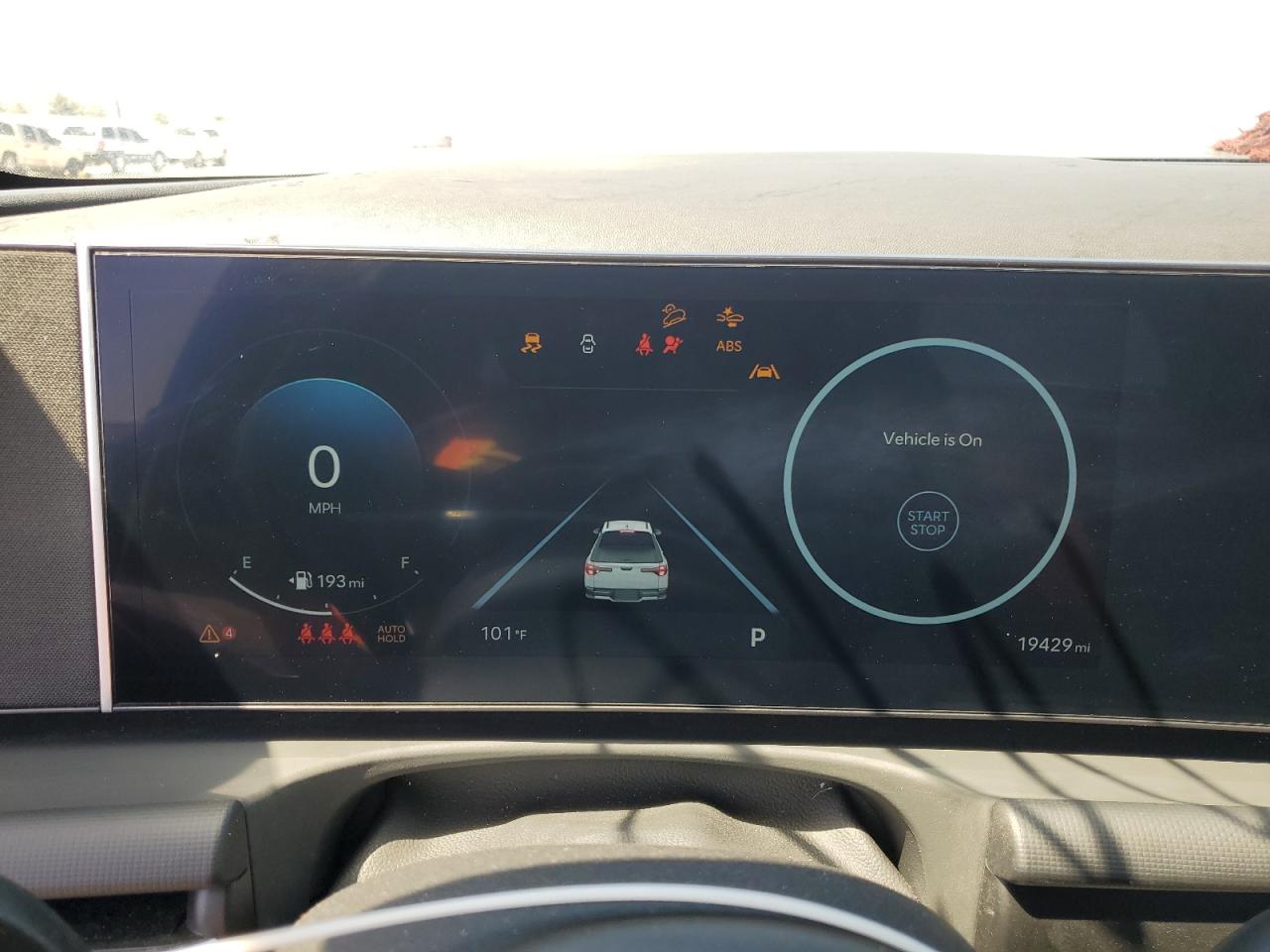 2025 Hyundai Santa Cruz Sel Activity Серый vin: 5NTJC4DE4SH134039 Damage: Warning Light - Abs, On, Unacceptable