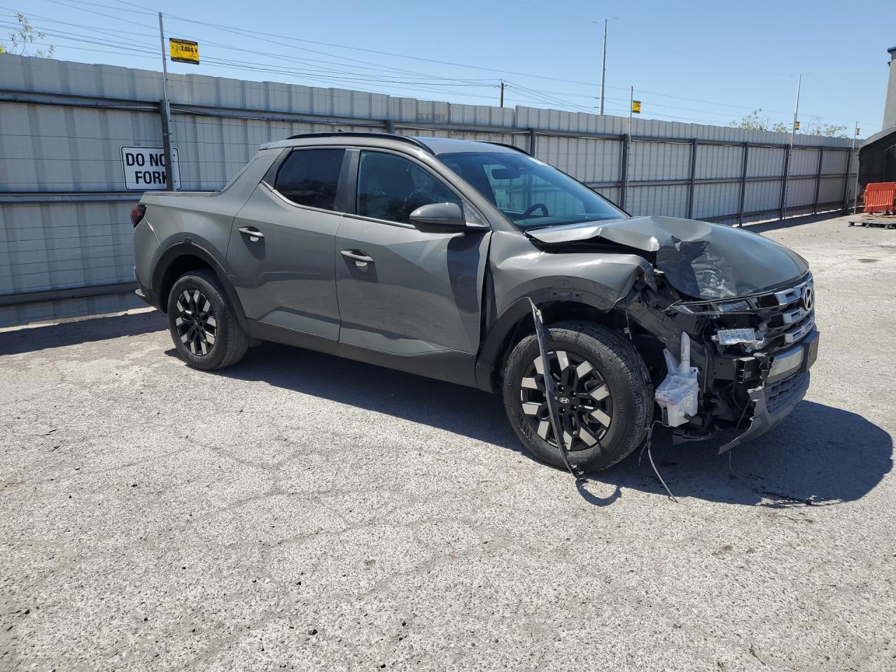 2025 Hyundai Santa Cruz Sel Activity Серый vin: 5NTJC4DE4SH134039 Damage: Front Bumper Reinforcement, Broken, Replacement Required