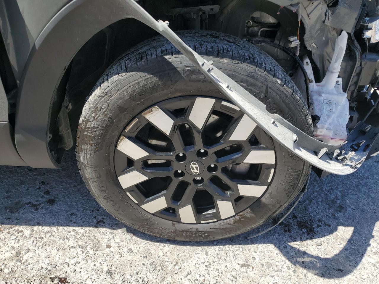 2025 Hyundai Santa Cruz Sel Activity Серый vin: 5NTJC4DE4SH134039 Damage: Right Front Wheel, Curb Rash, 5 To 6 Inches