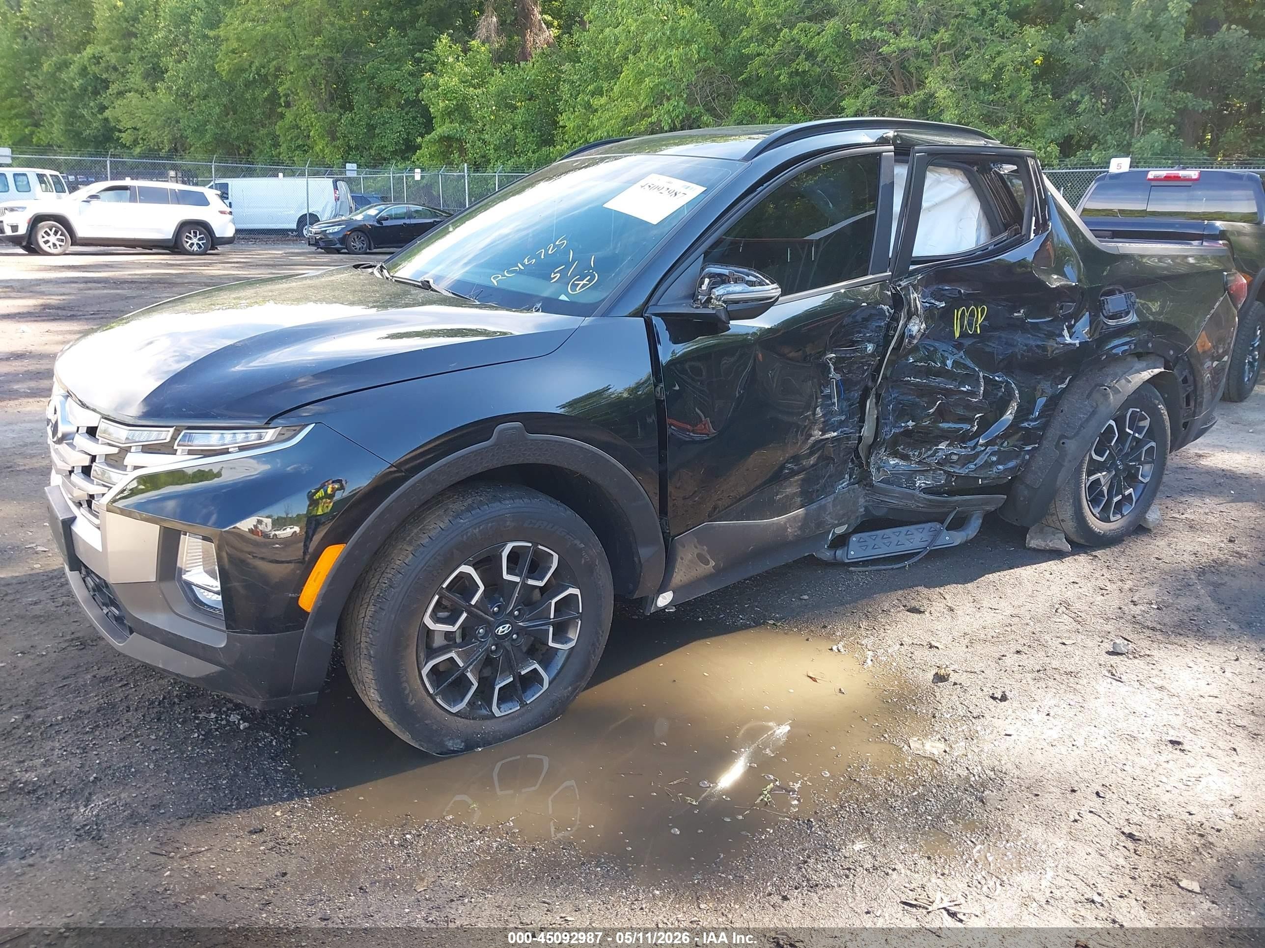 2022 Hyundai Santa Cruz Sel Black vin: 5NTJCDAE6NH015725