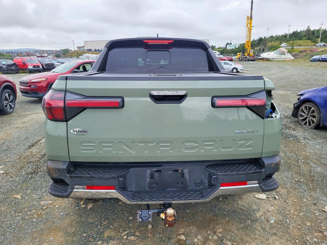 2024 Hyundai Santa Cruz Night Green vin: 5NTJCDAF9RH089641