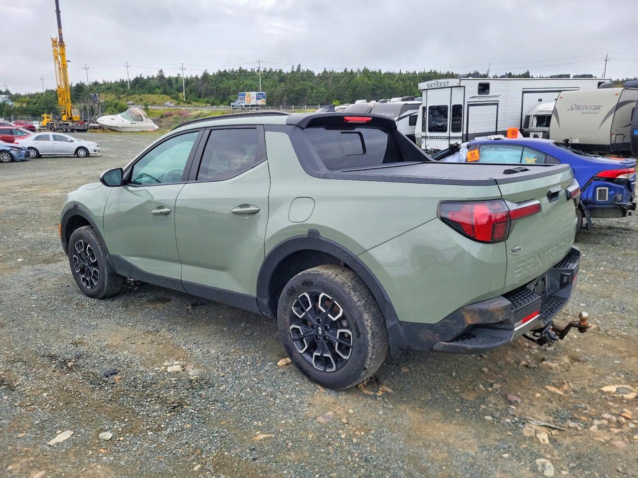 2024 Hyundai Santa Cruz Night Green vin: 5NTJCDAF9RH089641