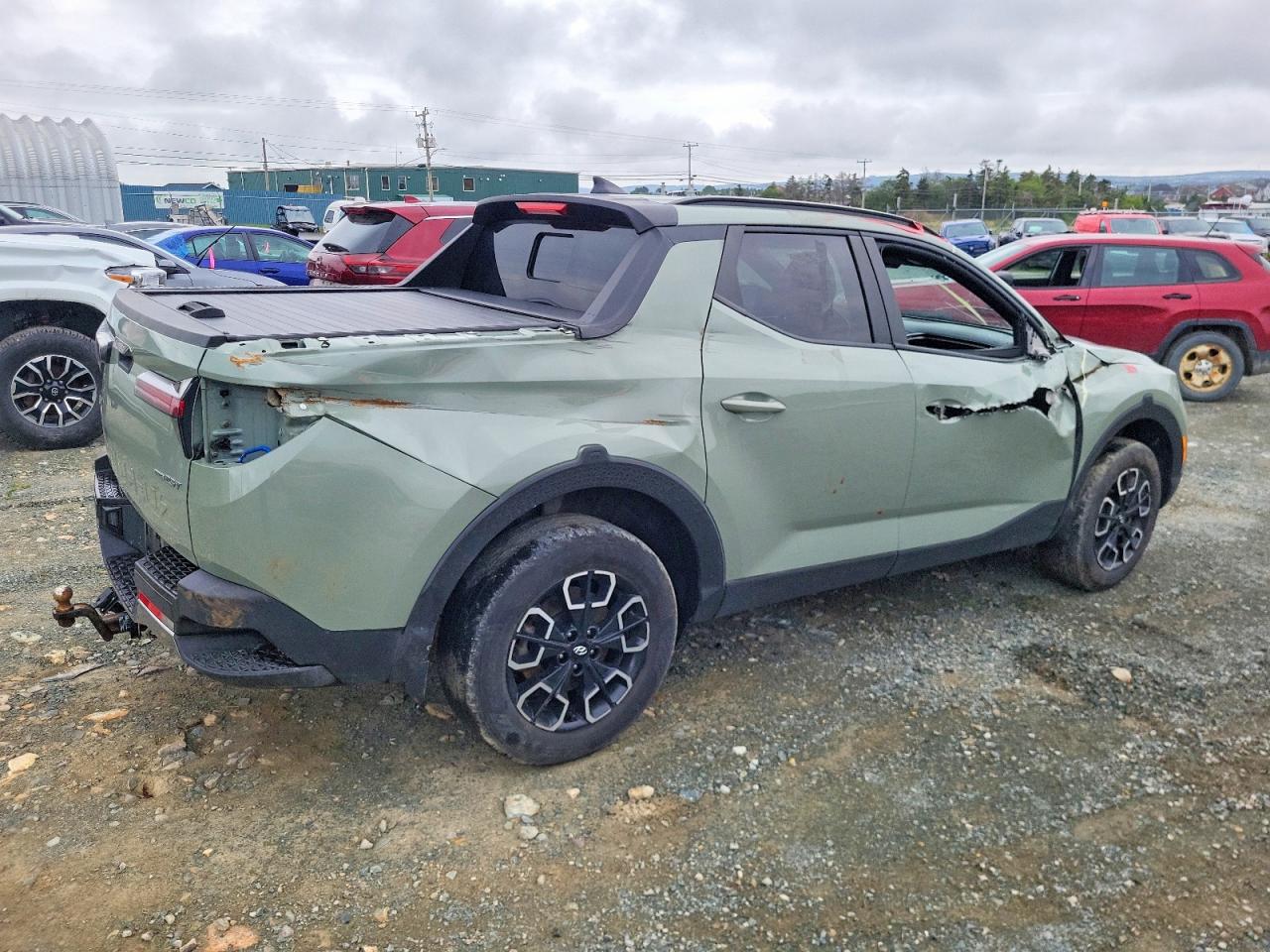 2024 Hyundai Santa Cruz Night Green vin: 5NTJCDAF9RH089641