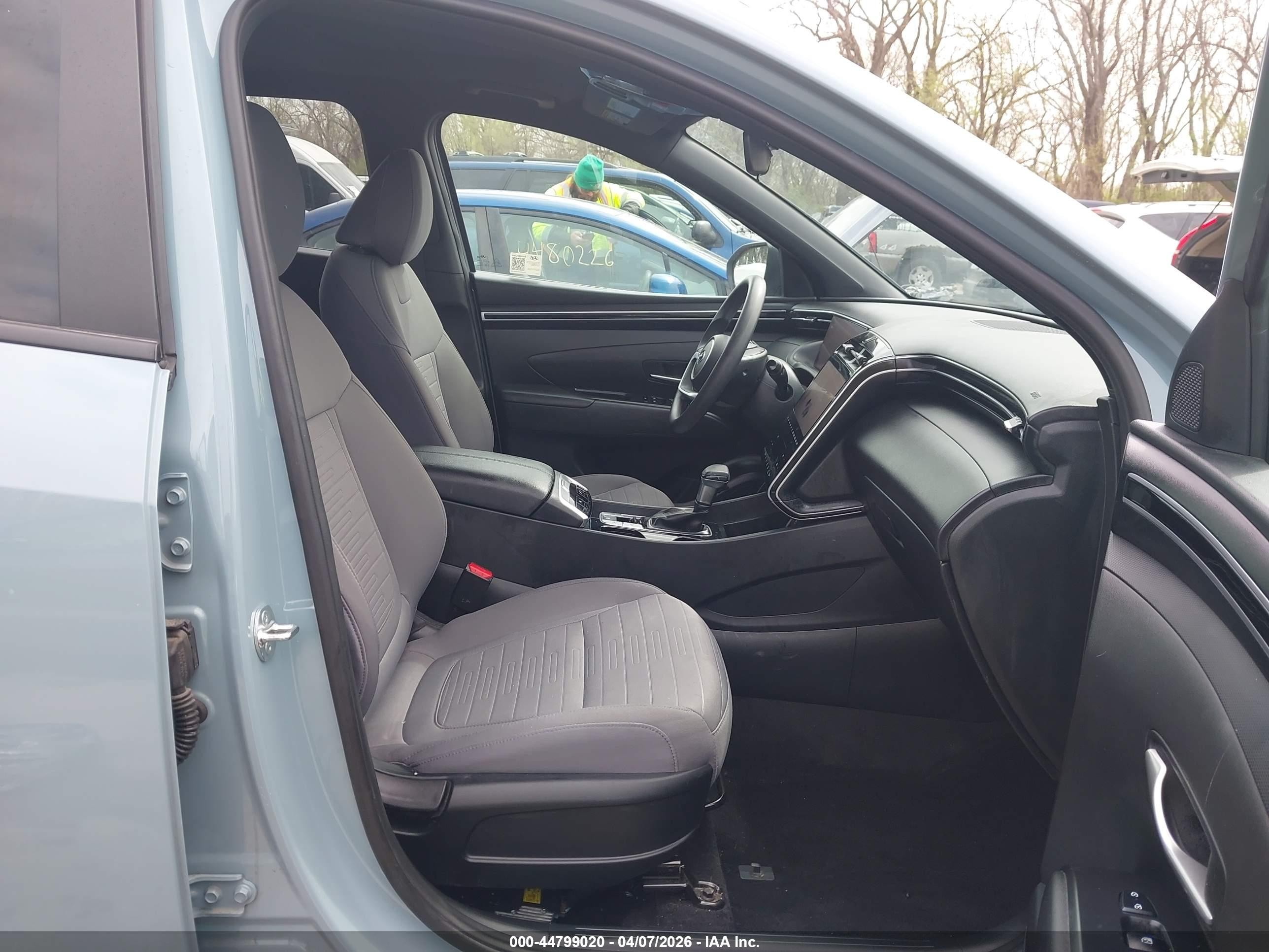 2024 Hyundai Santa Cruz Sel Light Blue vin: 5NTJCDDE3RH118943
