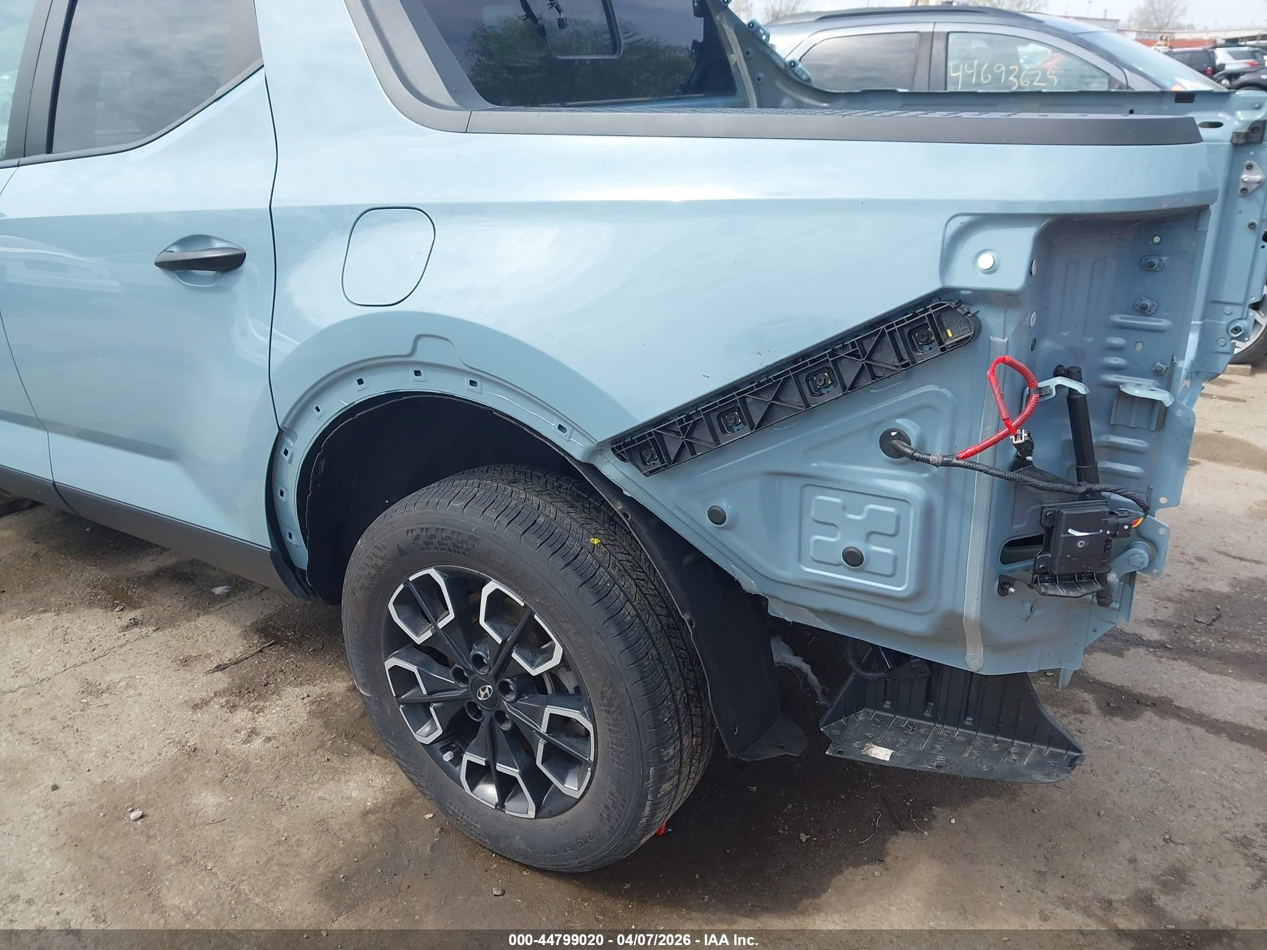 2024 Hyundai Santa Cruz Sel Light Blue vin: 5NTJCDDE3RH118943