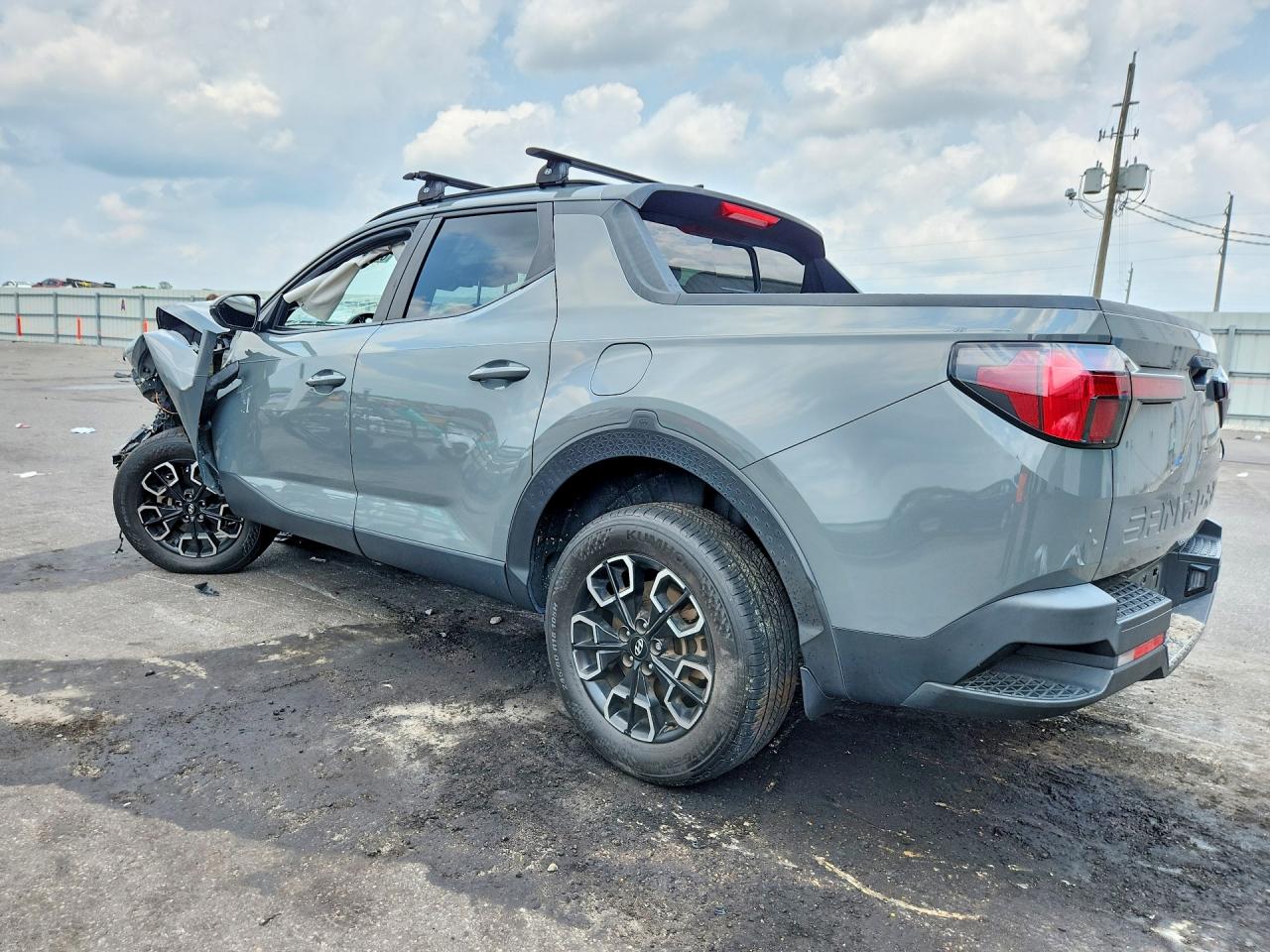 2022 Hyundai Santa Cruz Sel Premium Gray vin: 5NTJDDAF5NH028469
