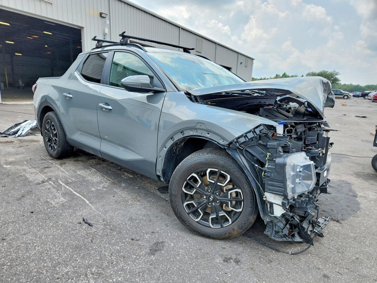 2022 Hyundai Santa Cruz Sel Premium Gray vin: 5NTJDDAF5NH028469