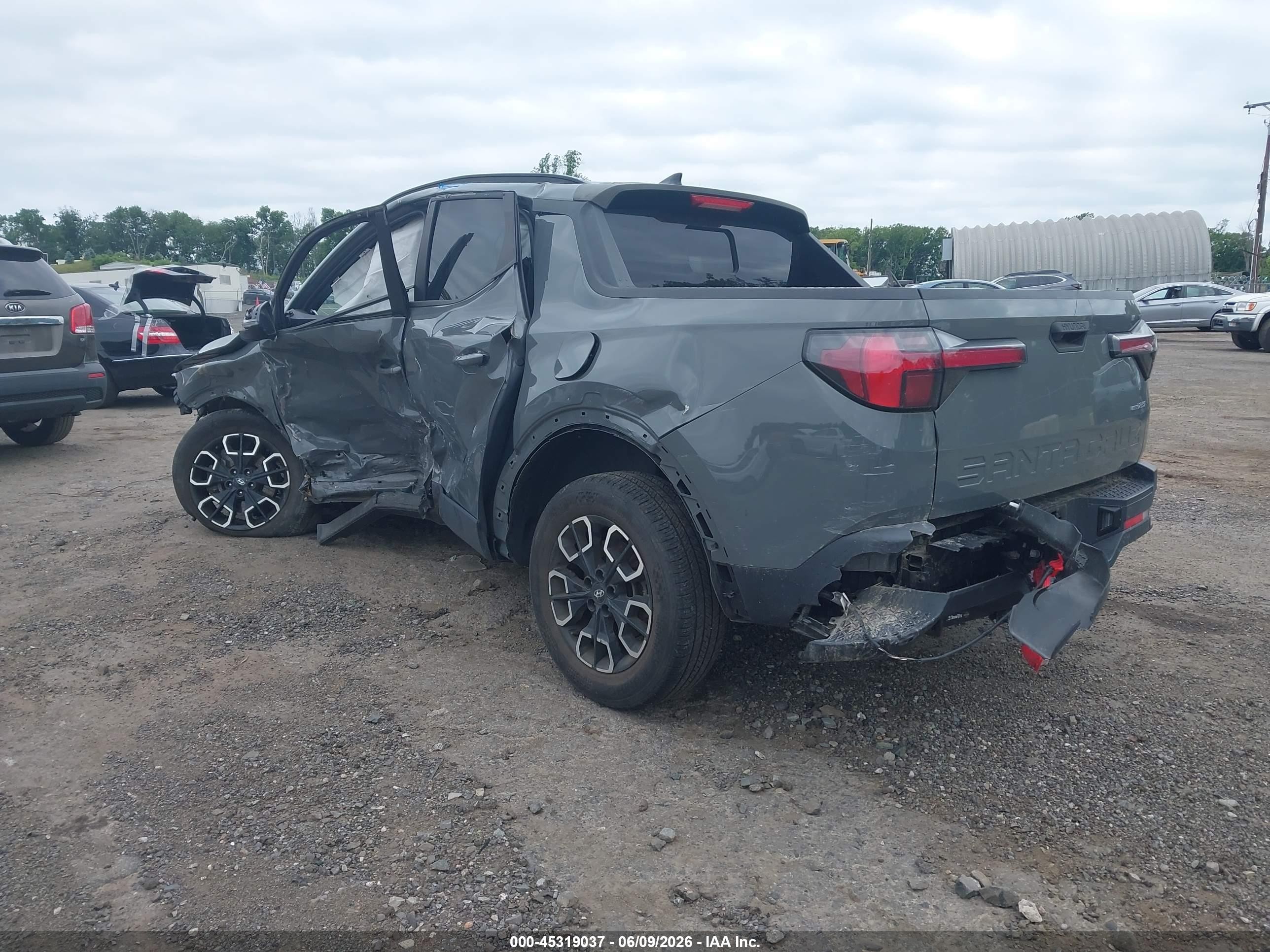 2022 Hyundai Santa Cruz Sel Premium Gray vin: 5NTJDDAF7NH015030