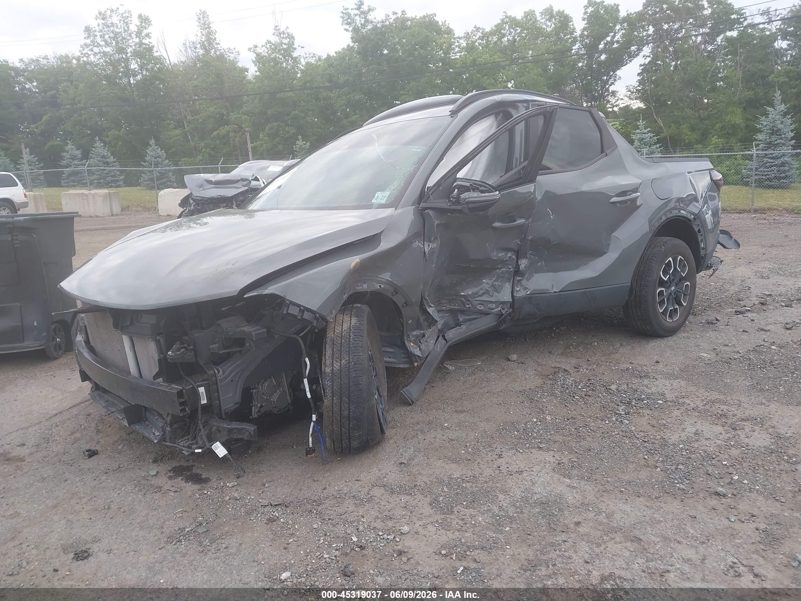 2022 Hyundai Santa Cruz Sel Premium Gray vin: 5NTJDDAF7NH015030
