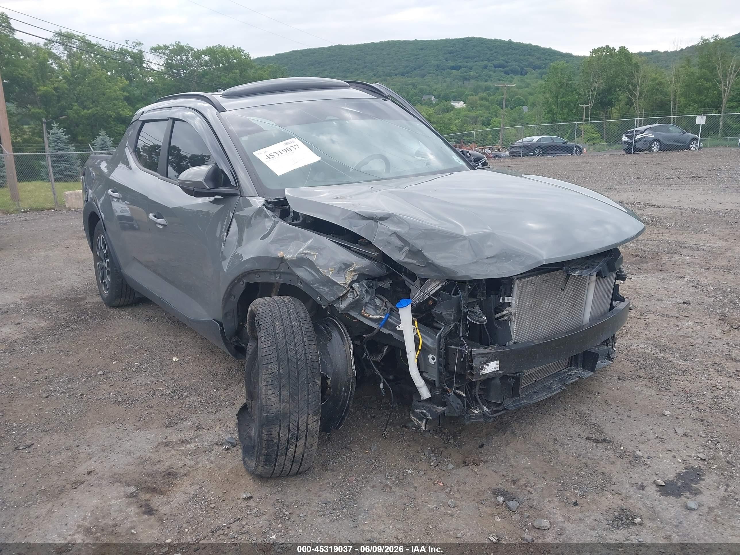 2022 Hyundai Santa Cruz Sel Premium Gray vin: 5NTJDDAF7NH015030