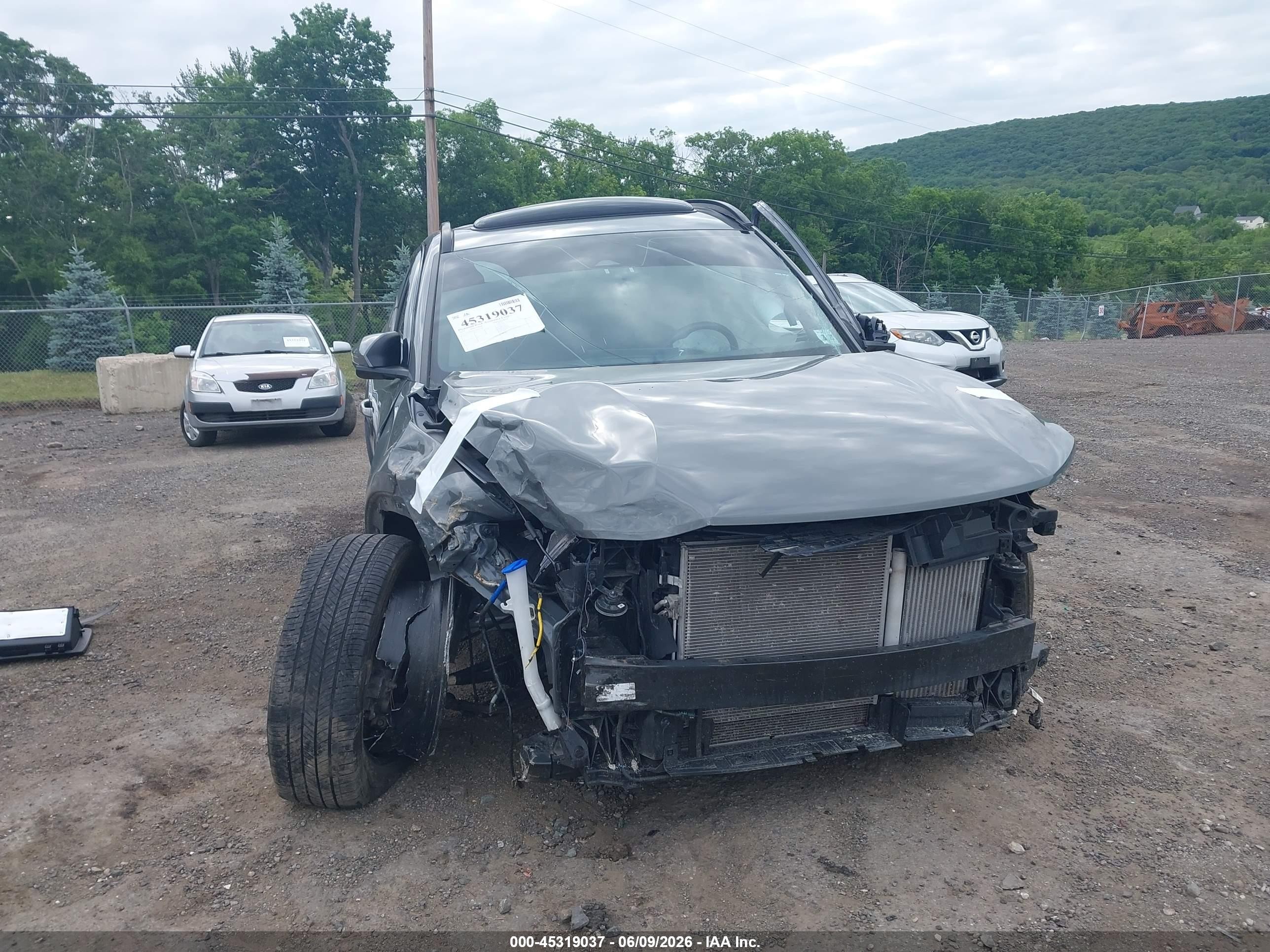 2022 Hyundai Santa Cruz Sel Premium Gray vin: 5NTJDDAF7NH015030