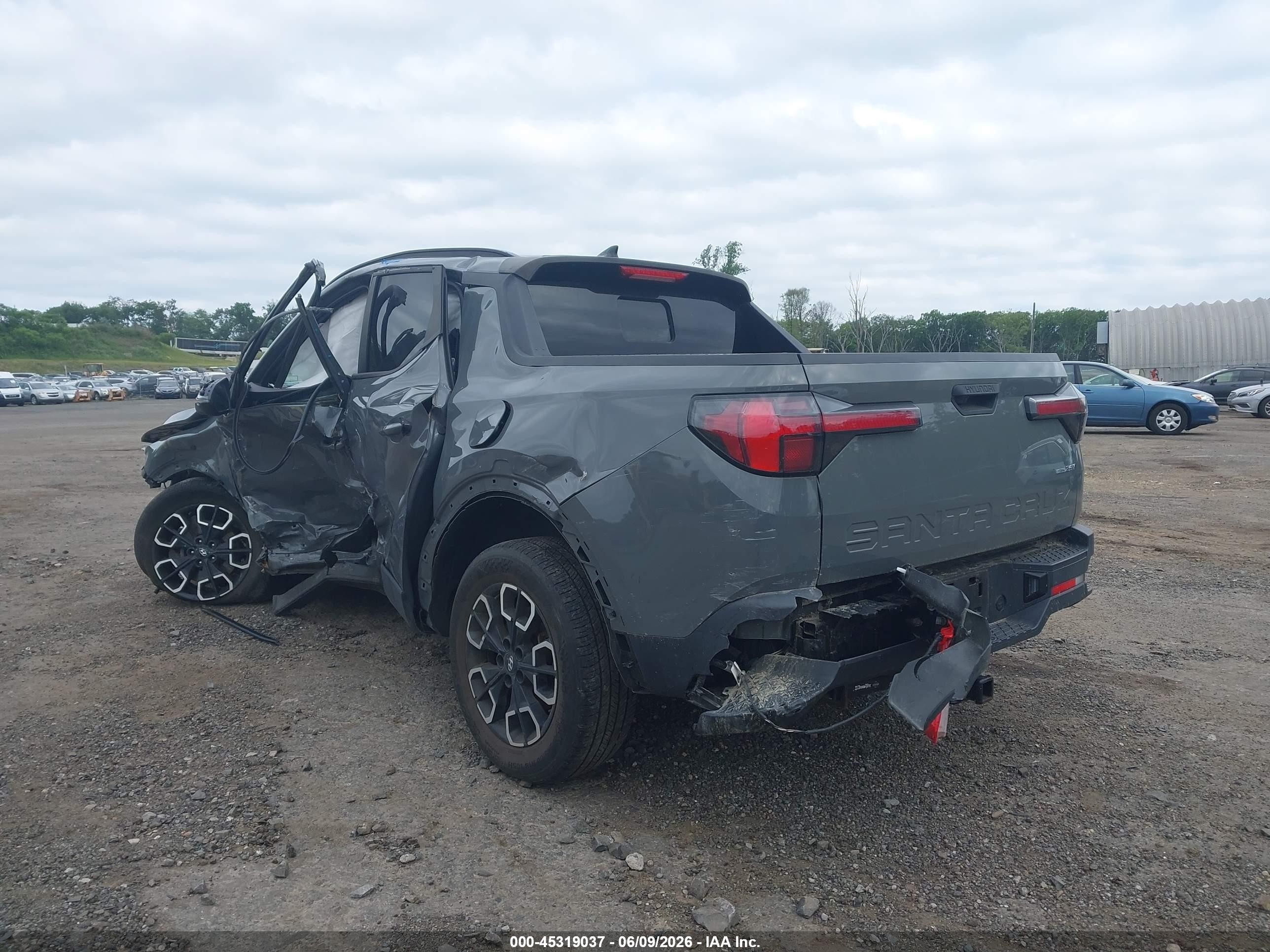 2022 Hyundai Santa Cruz Sel Premium Gray vin: 5NTJDDAF7NH015030