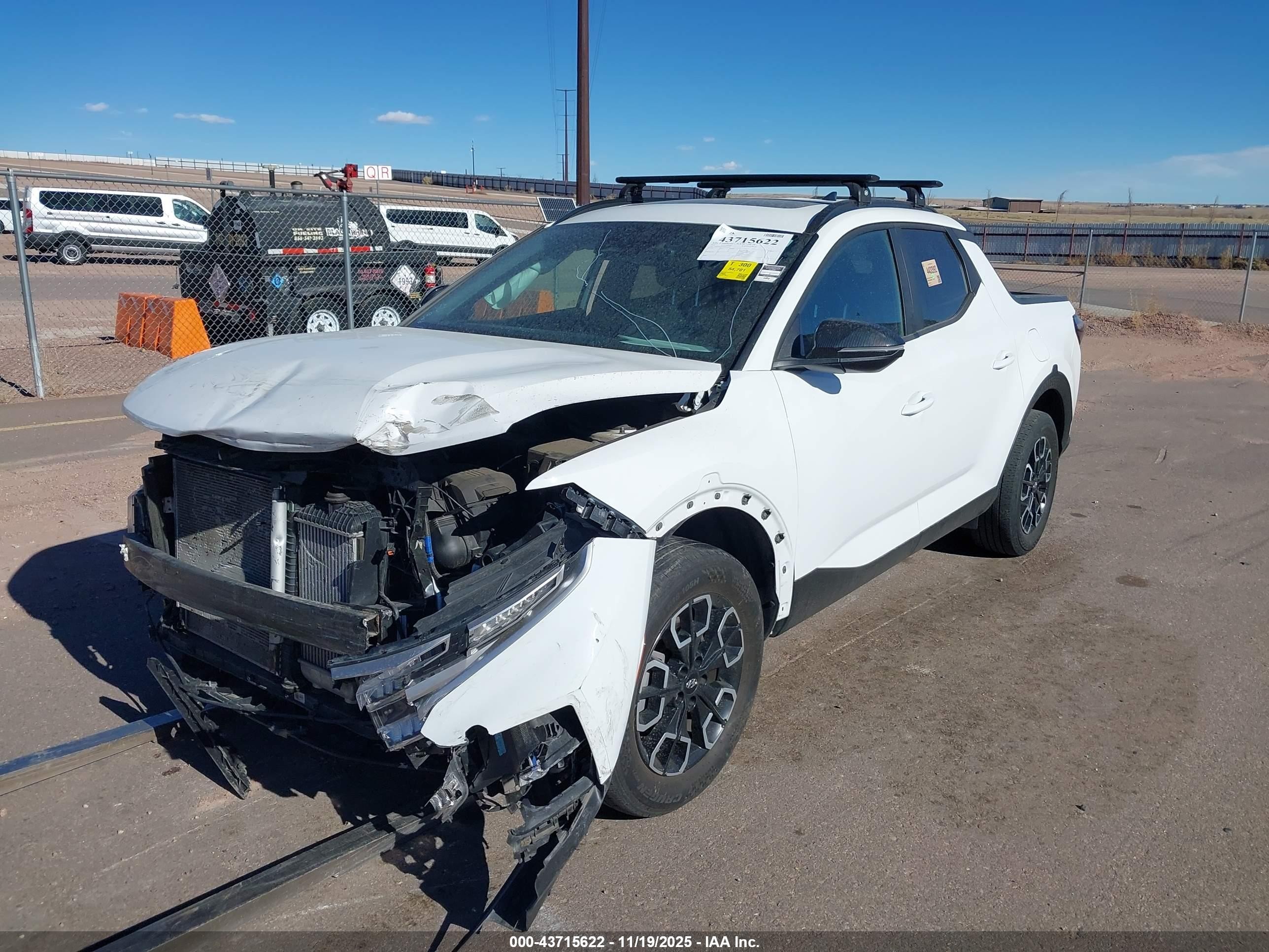 2022 Hyundai Santa Cruz Sel Premium White vin: 5NTJDDAF9NH023226