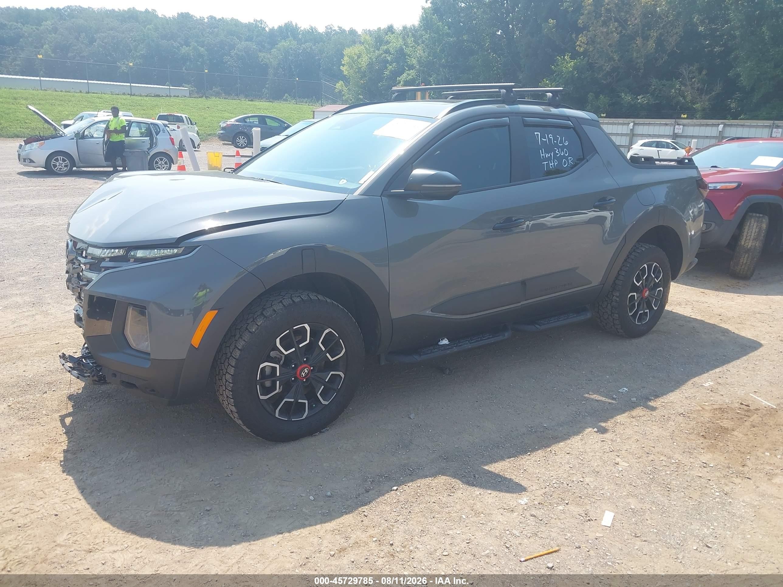 2024 Hyundai Santa Cruz Xrt Gray vin: 5NTJDDDF3RH124134